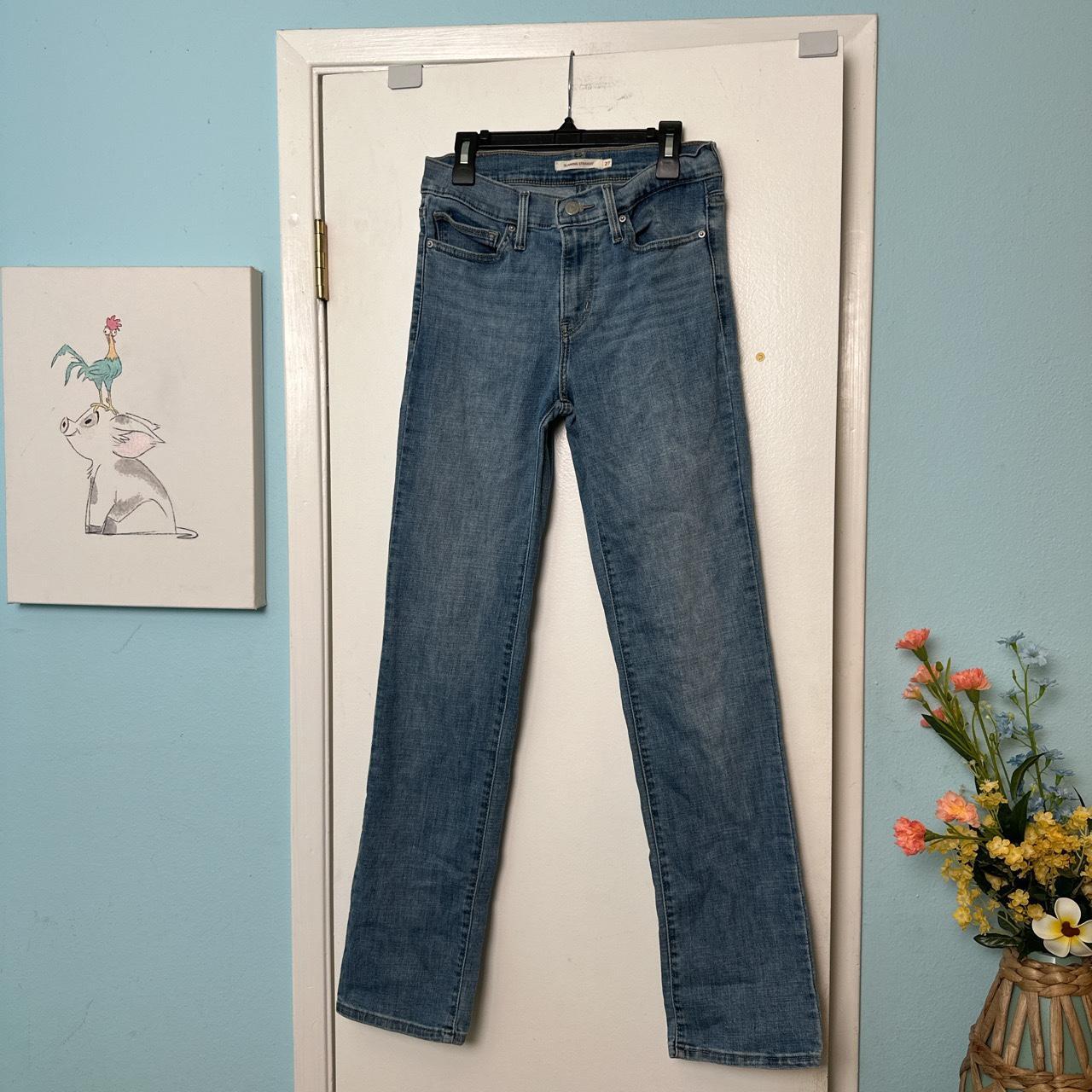 Levi's slimming outlet straight