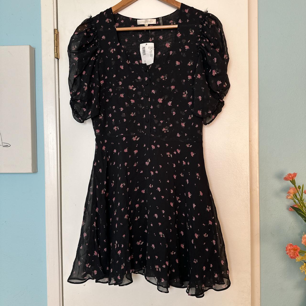 LOVESHACKFANCY CORA MINI DRESS NWT CUTE FLORAL