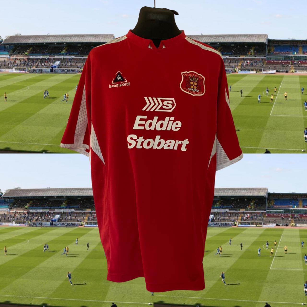 CARLISLE UNITED 200507 AWAY FOOTBALL SHIRT Size... Depop