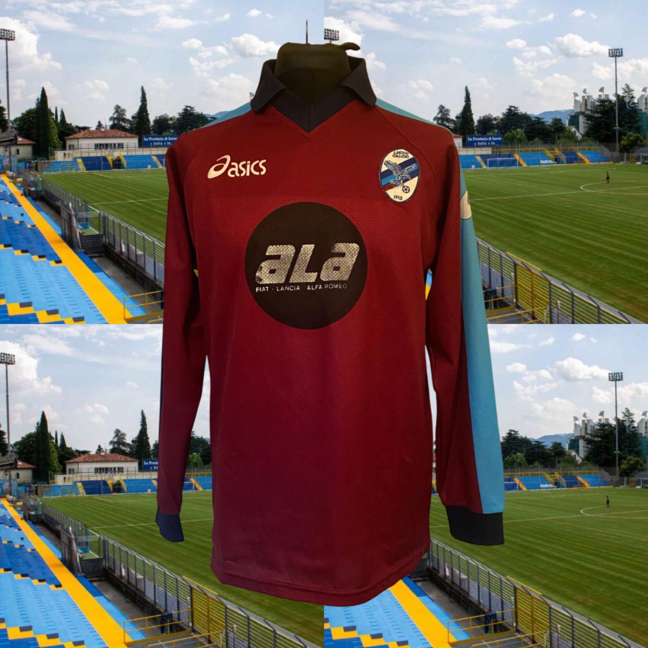 LECCO CALCIO 200102 AWAY FOOTBALL SHIRT LONG... Depop