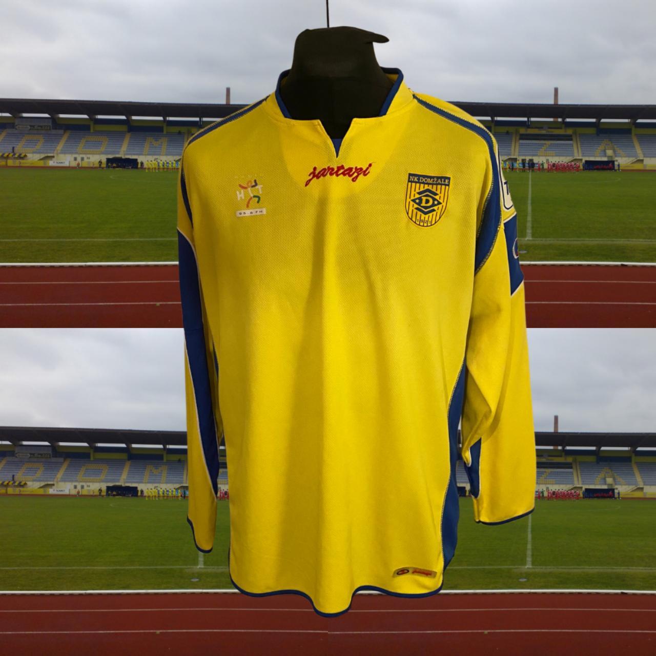 NK DOMZALE BRANKO ILIC 2005-06 HOME FOOTBALL SHIRT... - Depop