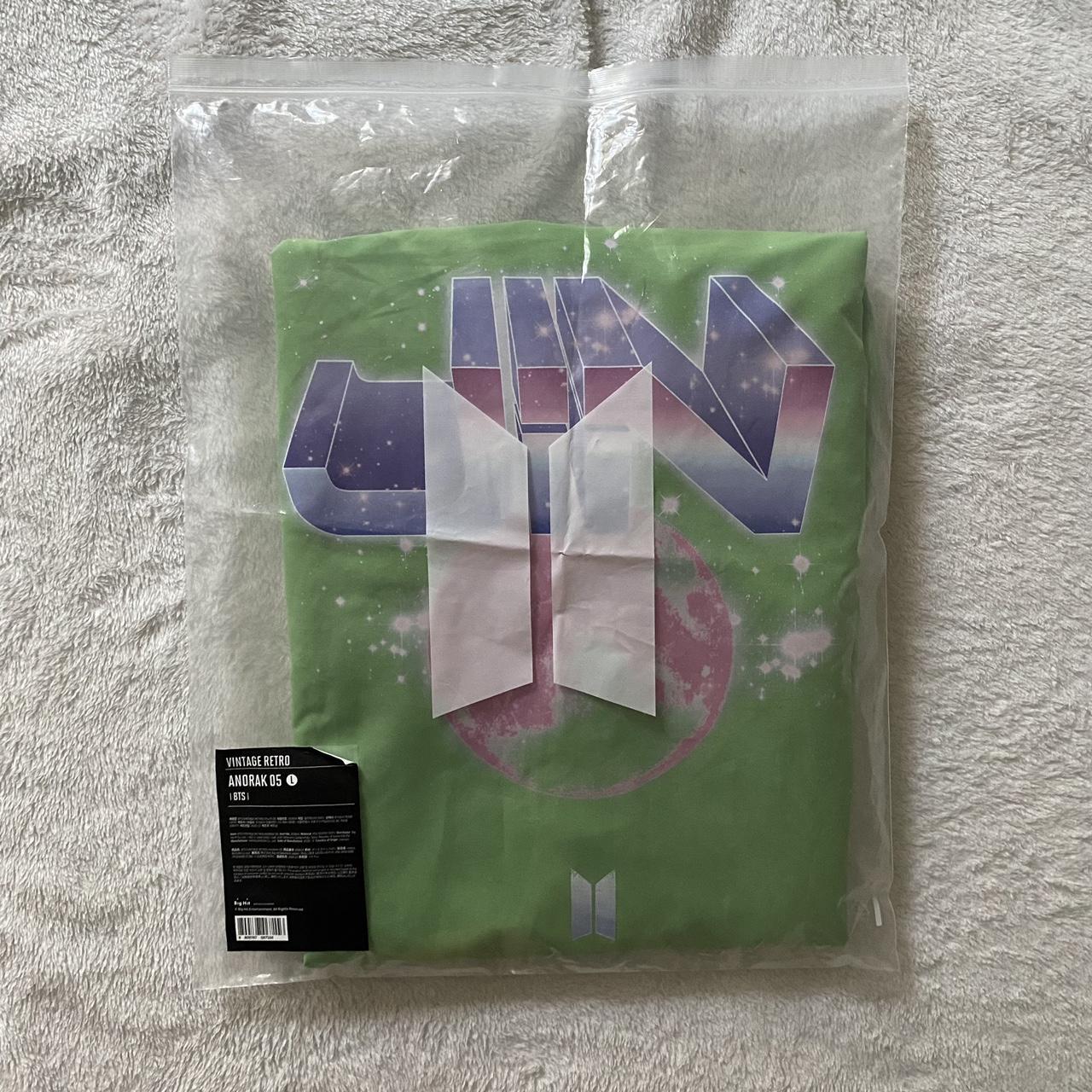 BTS VINTAGE RETRO WINDBREAKER テヒョン　Lサイズ Bts Windbreaker BTS-V (Taehyung) Official Windbreaker Jacket