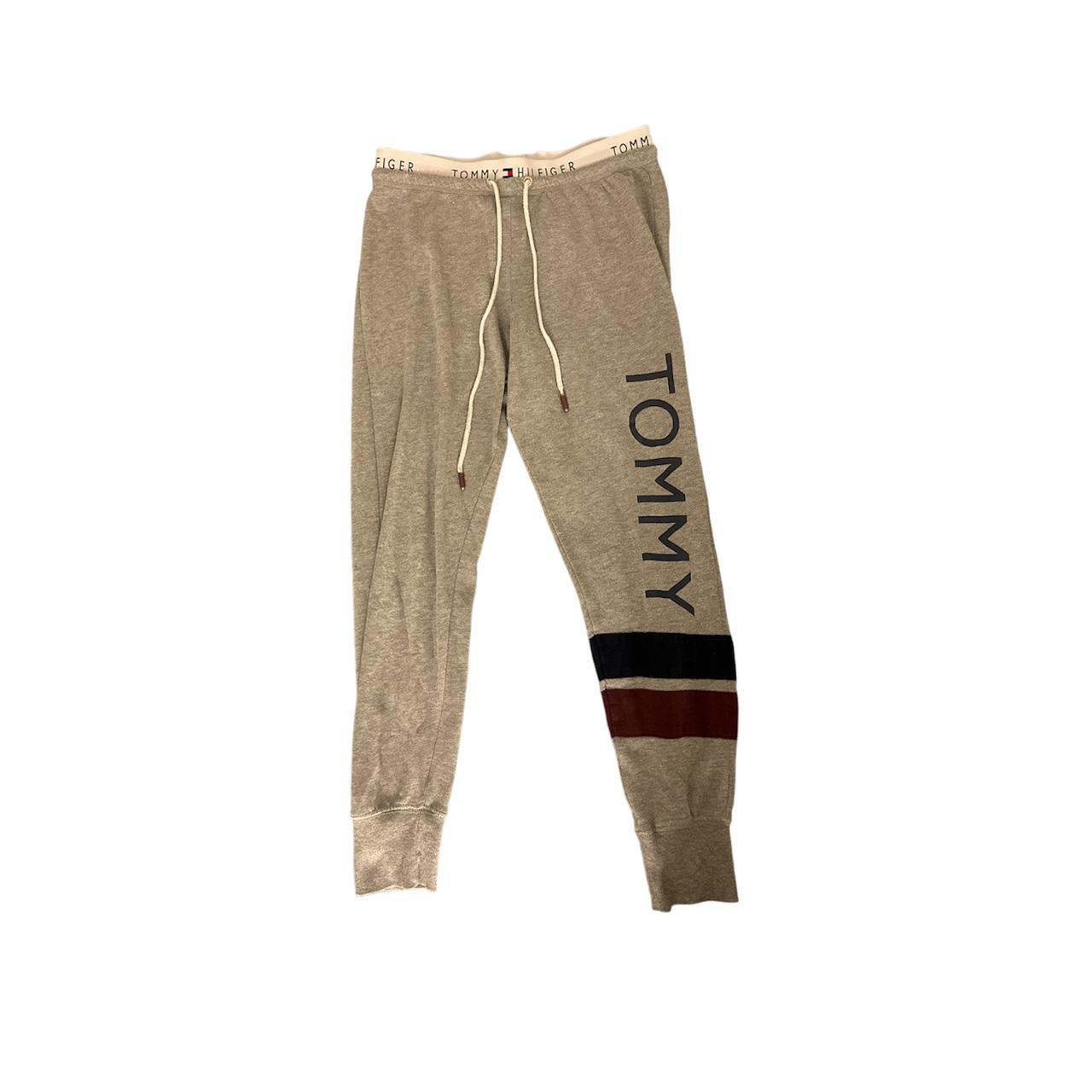 Tommy Hilfiger Women's Grey Joggerstracksuits Depop