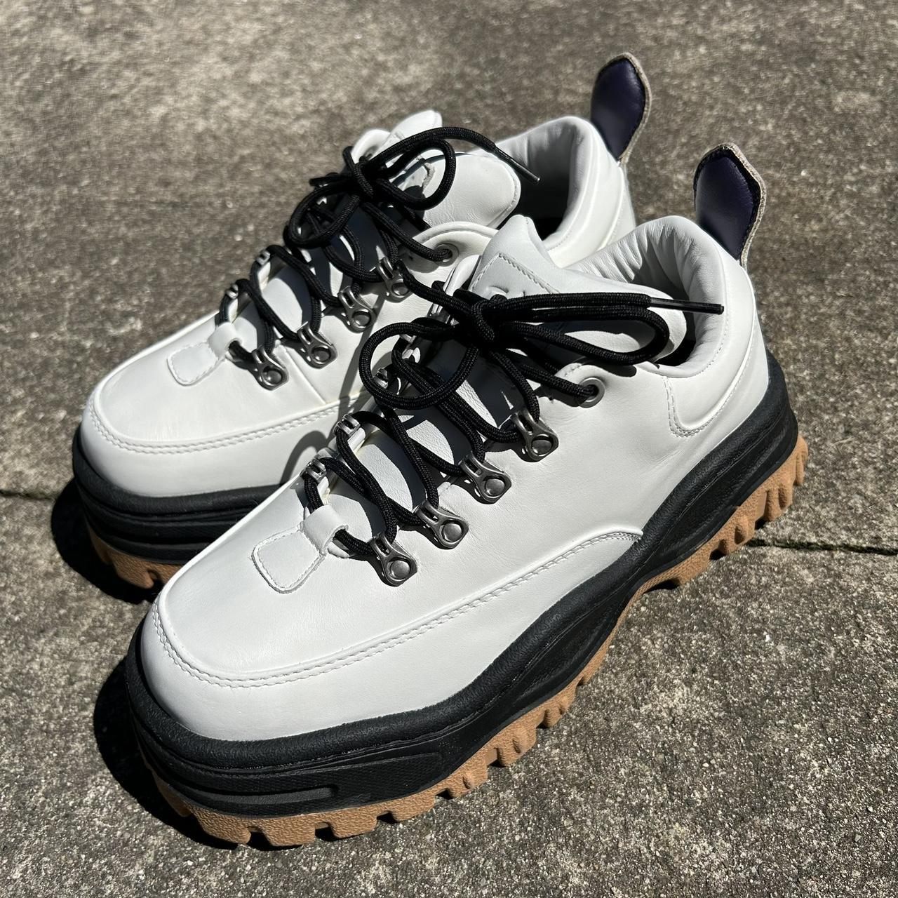 靴 EYTYS Angel Sneakers Eytys Angel Black Leather Sneakers Size USW9 | eBay