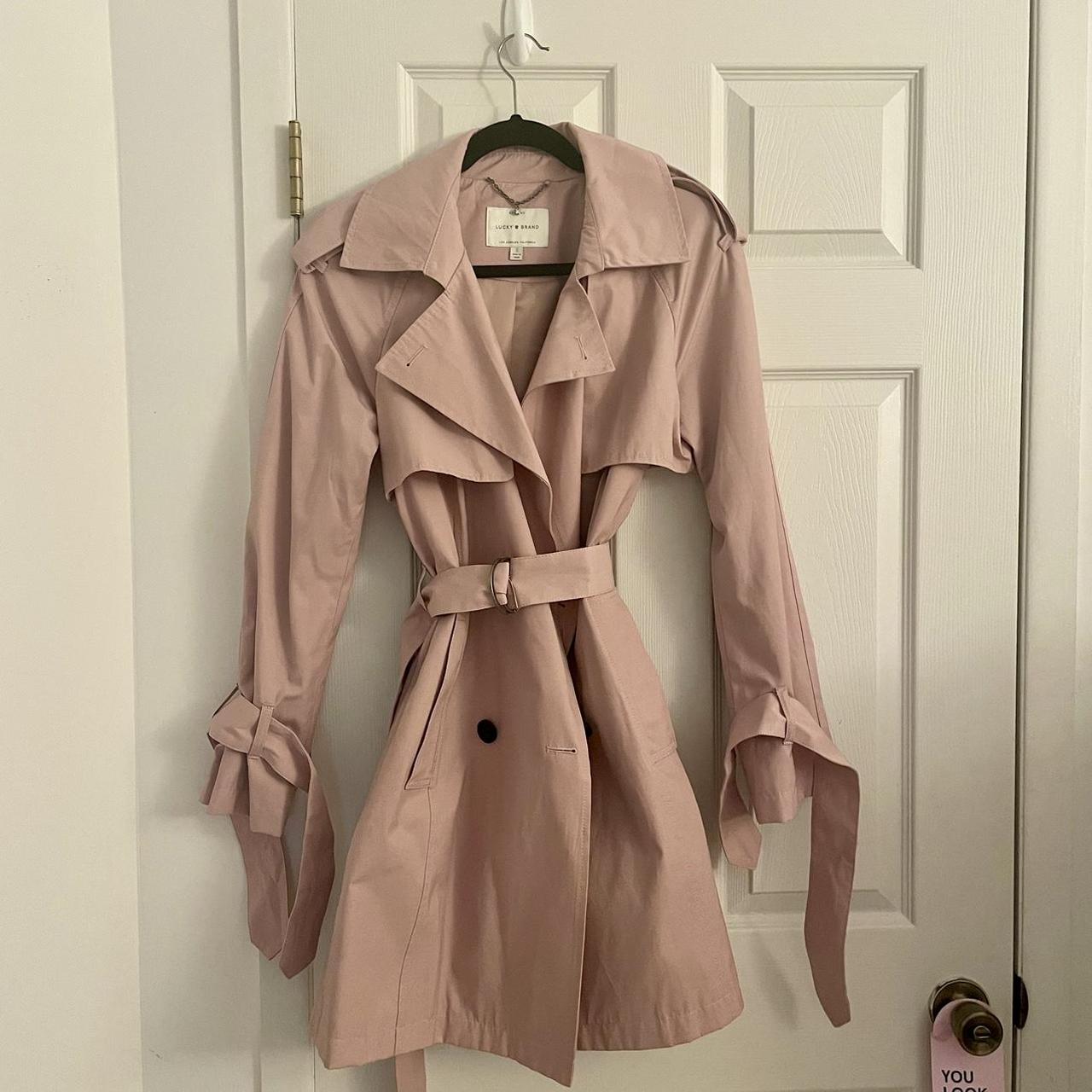 Lucky brand 2025 pink coat