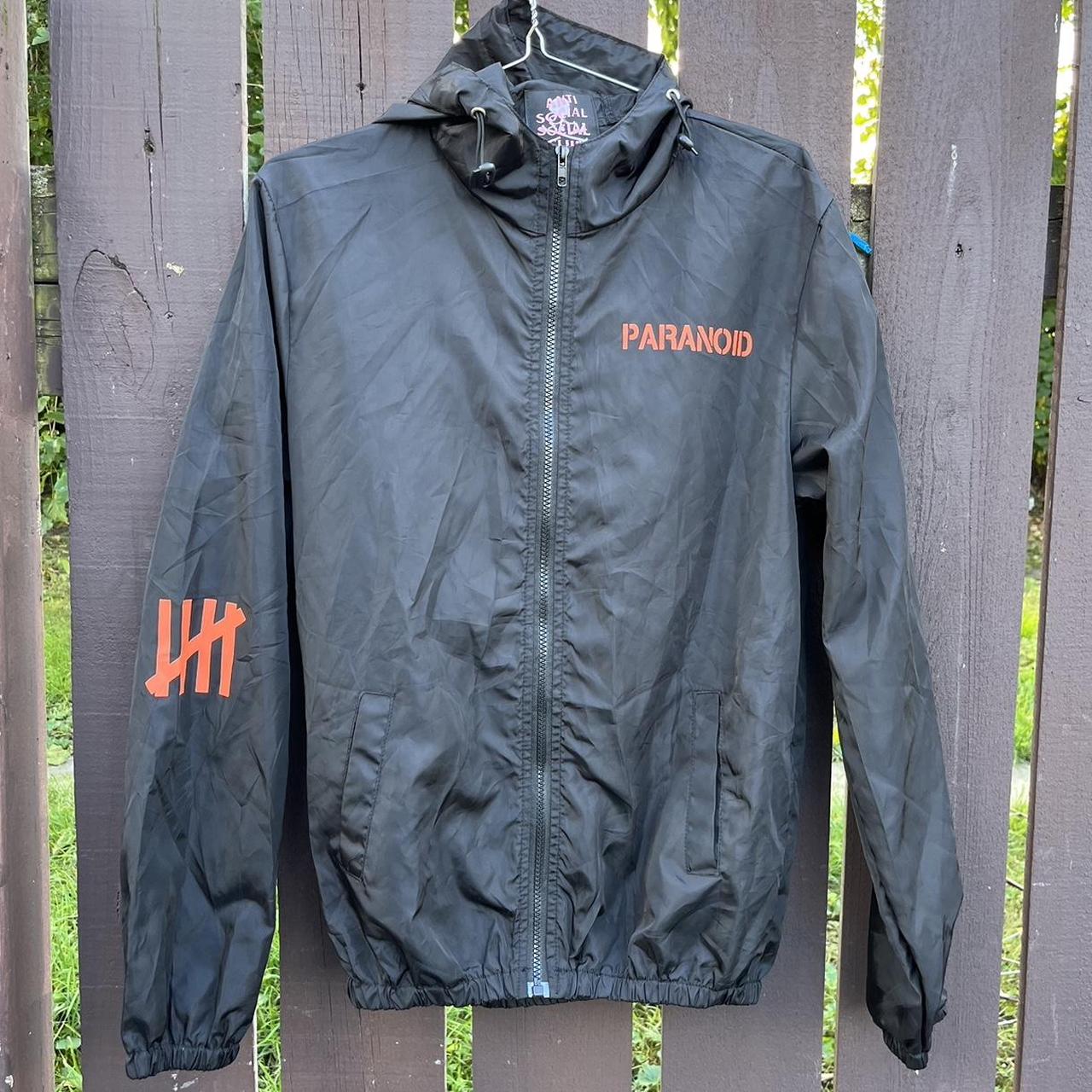 Anti social social club hotsell paranoid windbreaker