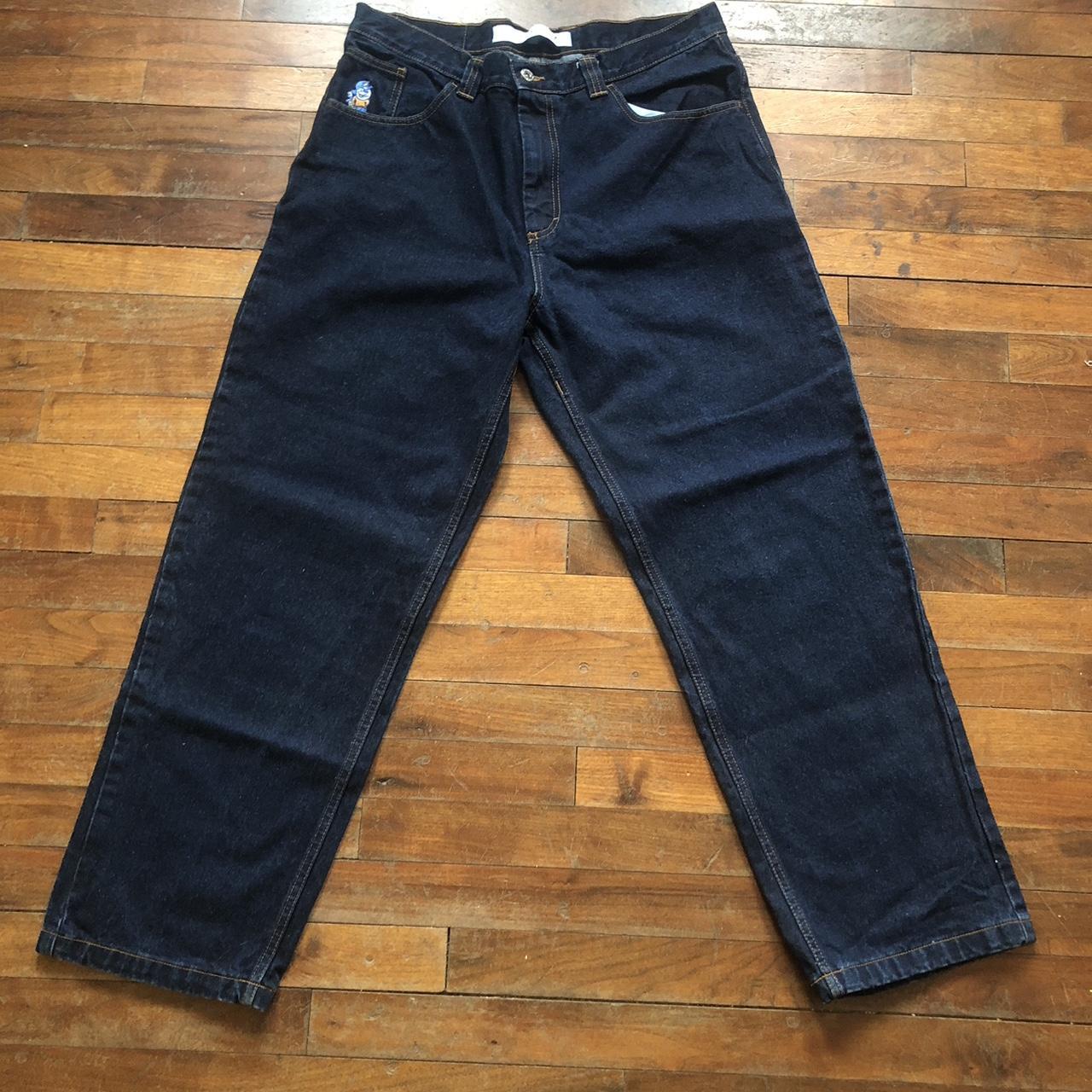 Polar 93! Dark blue denim brand new, never worn,... - Depop