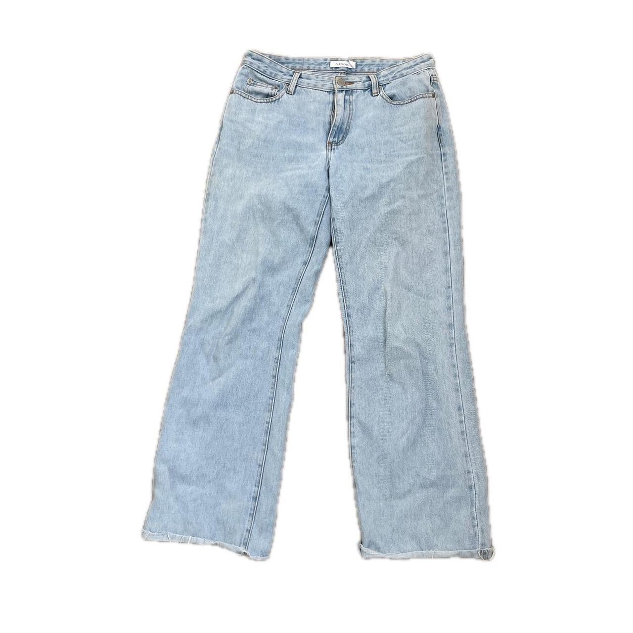 Glassons - low rise baggy jeans in Elsa wash - SIZE 8 - Depop