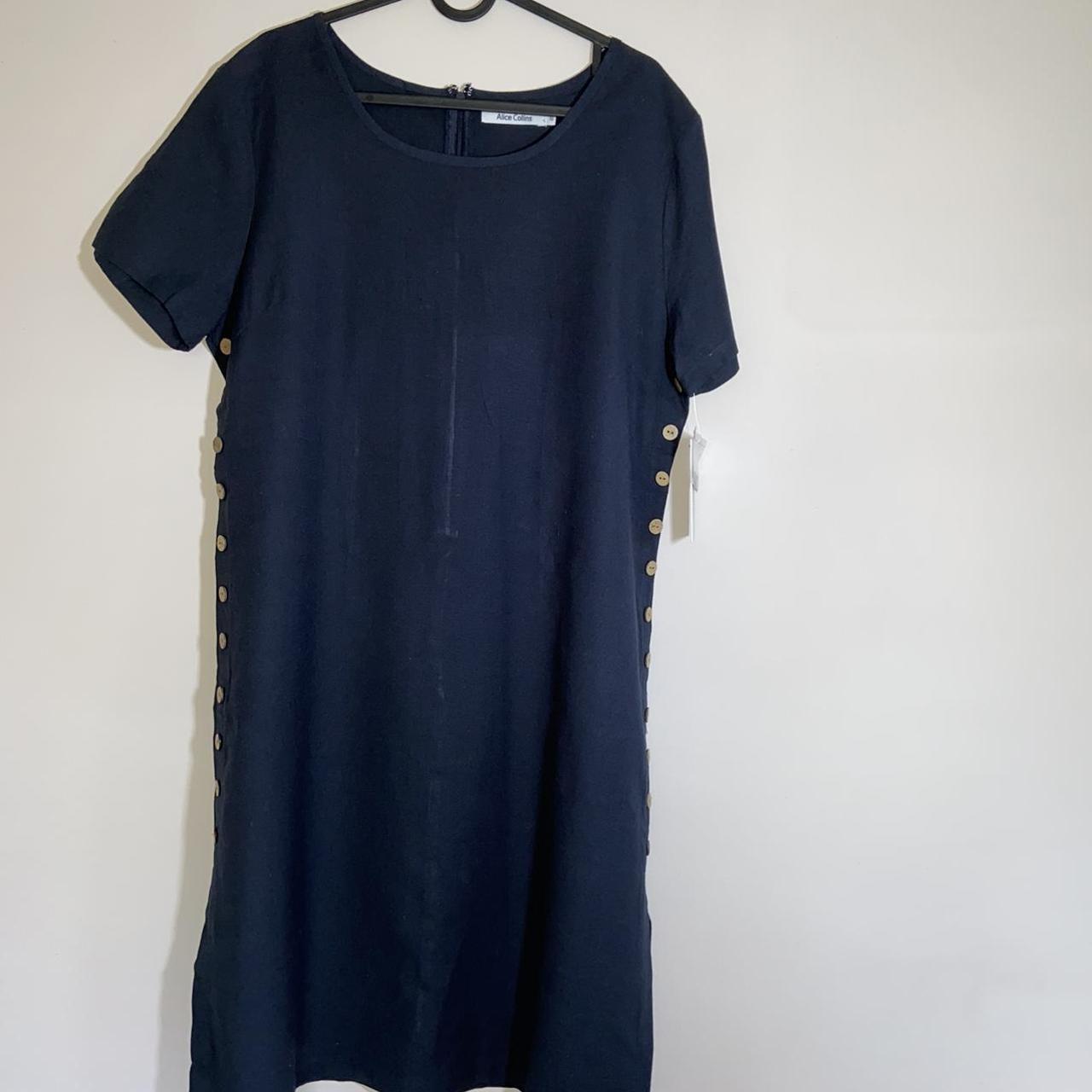 Alice Collins linen dress | size 16 | new with tags... - Depop