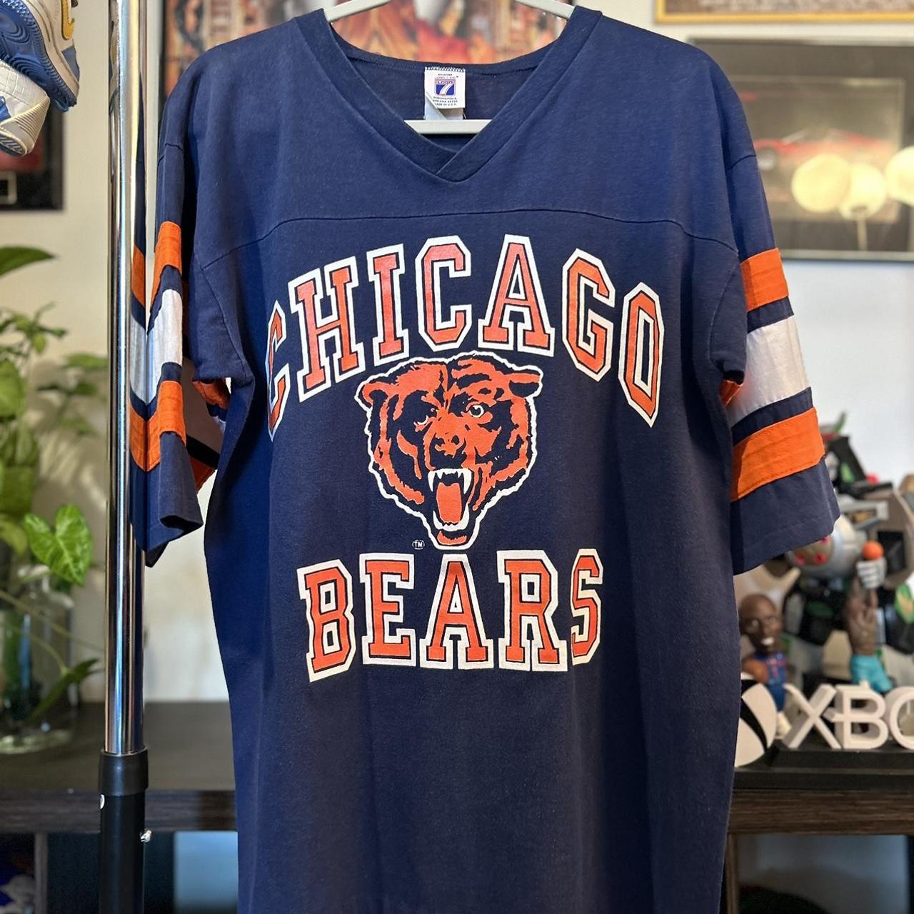 Vintage Chicago Bears Sweater Size: Tagged XXL, - Depop