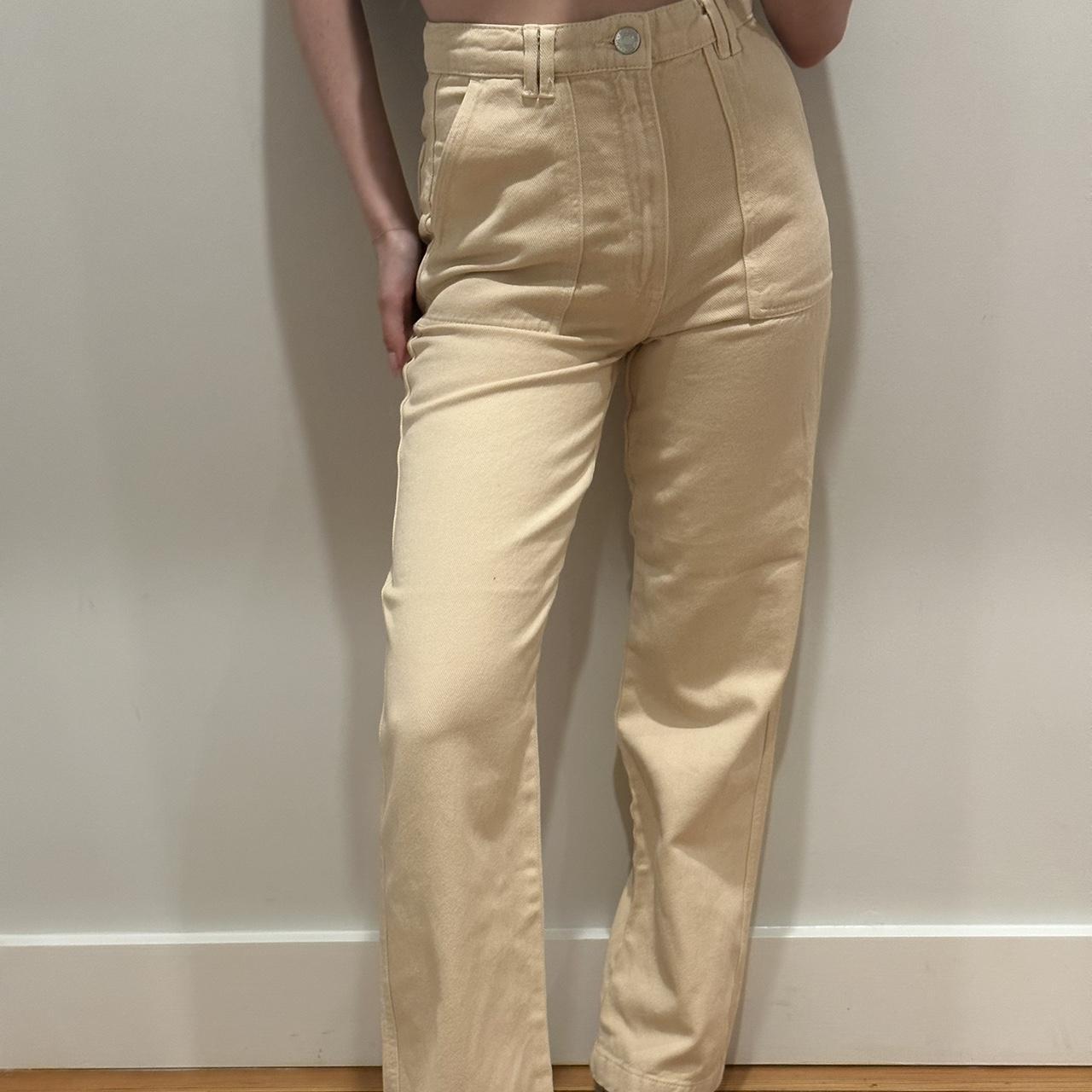 ZARA RELAXED LINEN TROUSERS/ SIZE 10 These trousers... - Depop