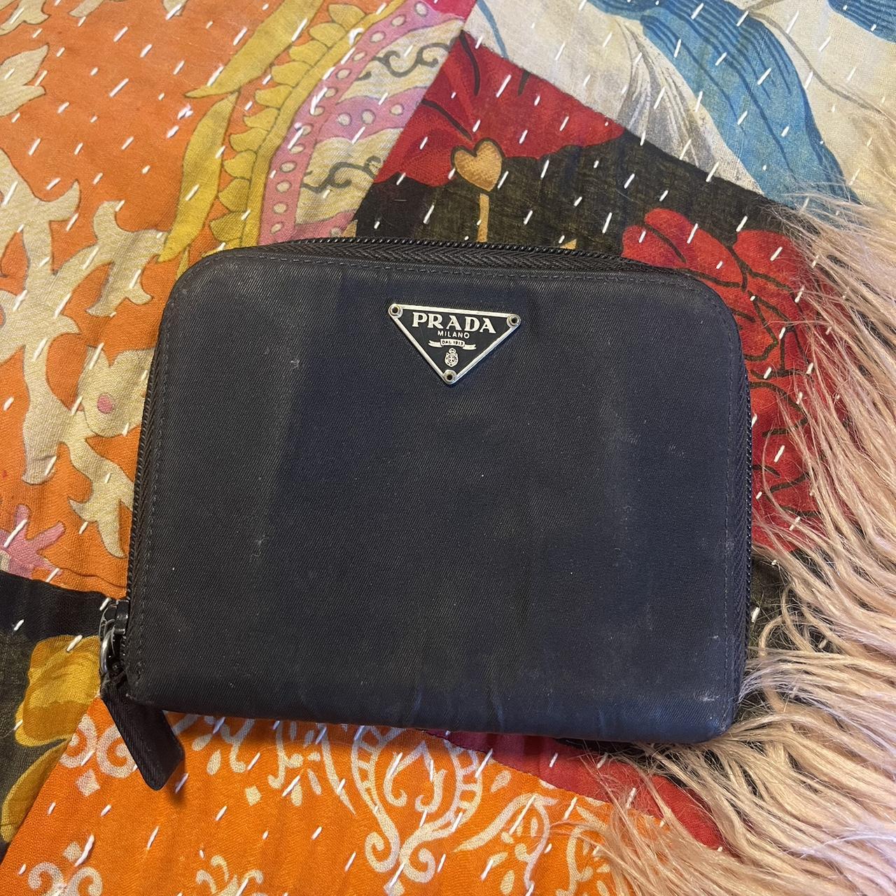 Prada Women's Black Wallet-purses | Depop