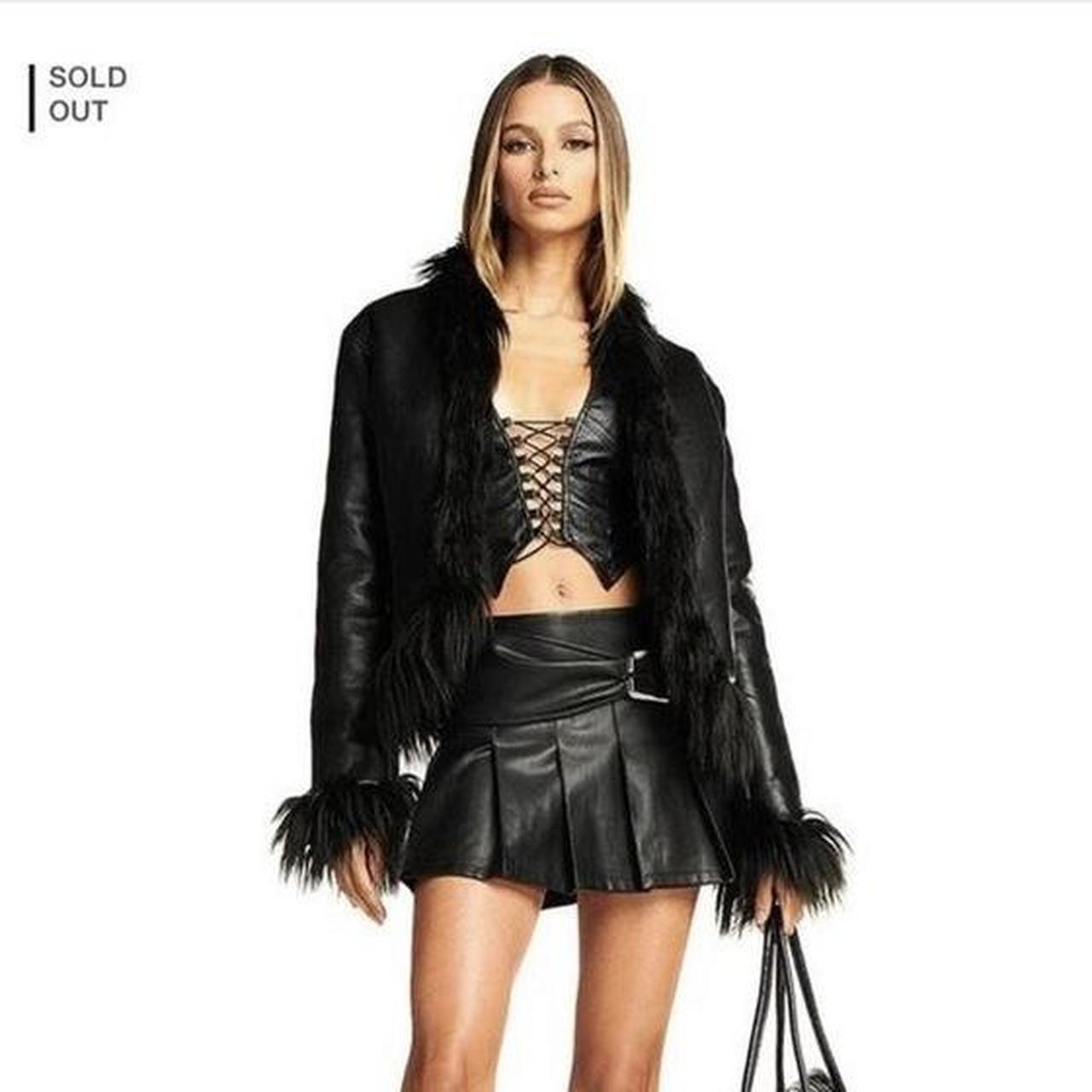 I am shop gia fur jacket