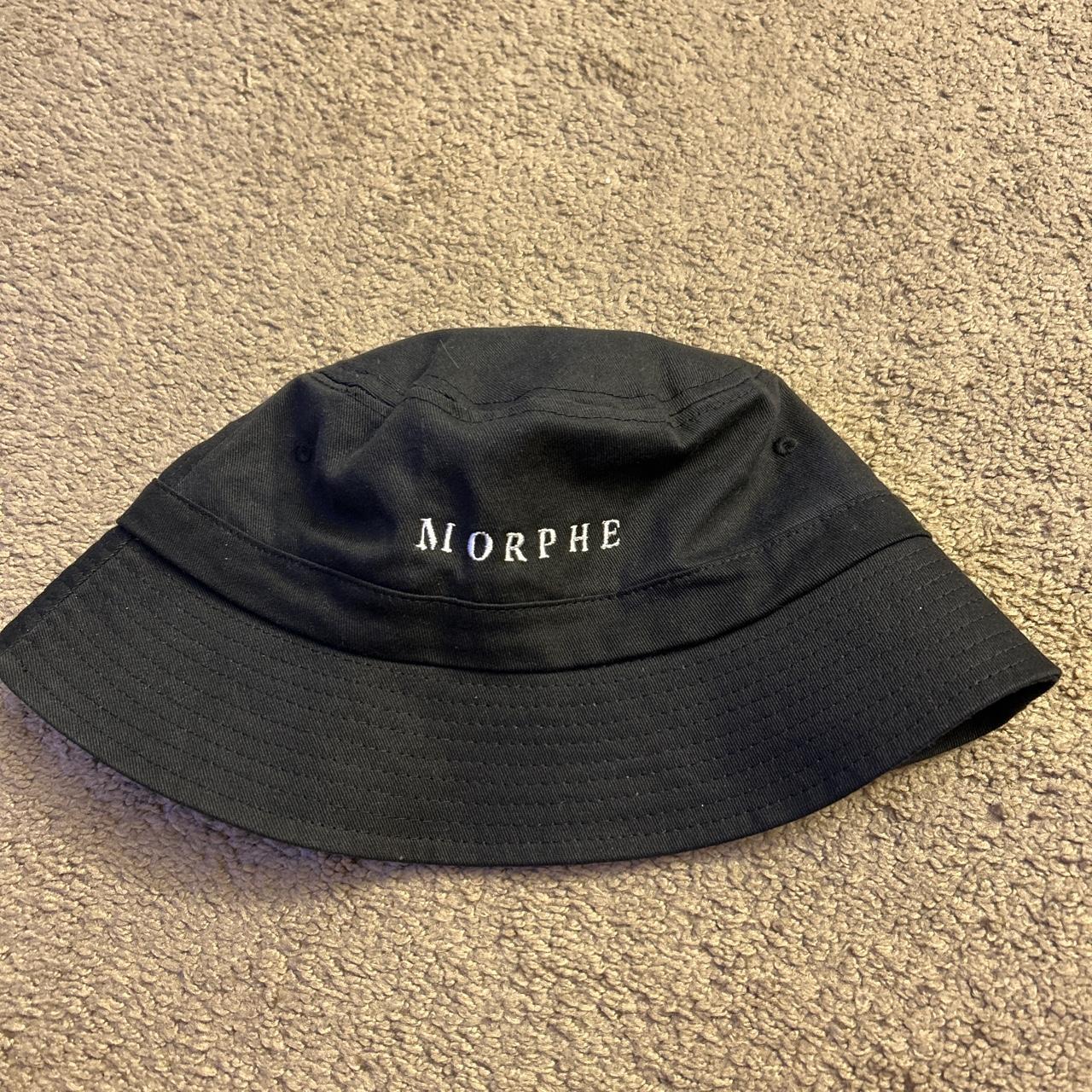 Morphe Women's Black and White Hat | Depop