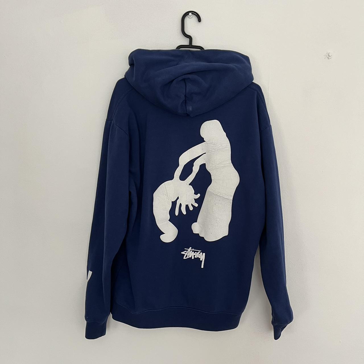 ★関税込★Stussy★Stussy Bakar Nobody’s Home Hoodie Navy★ Bakar Stussy Nobody's Home Hoodie Good condition | Depop