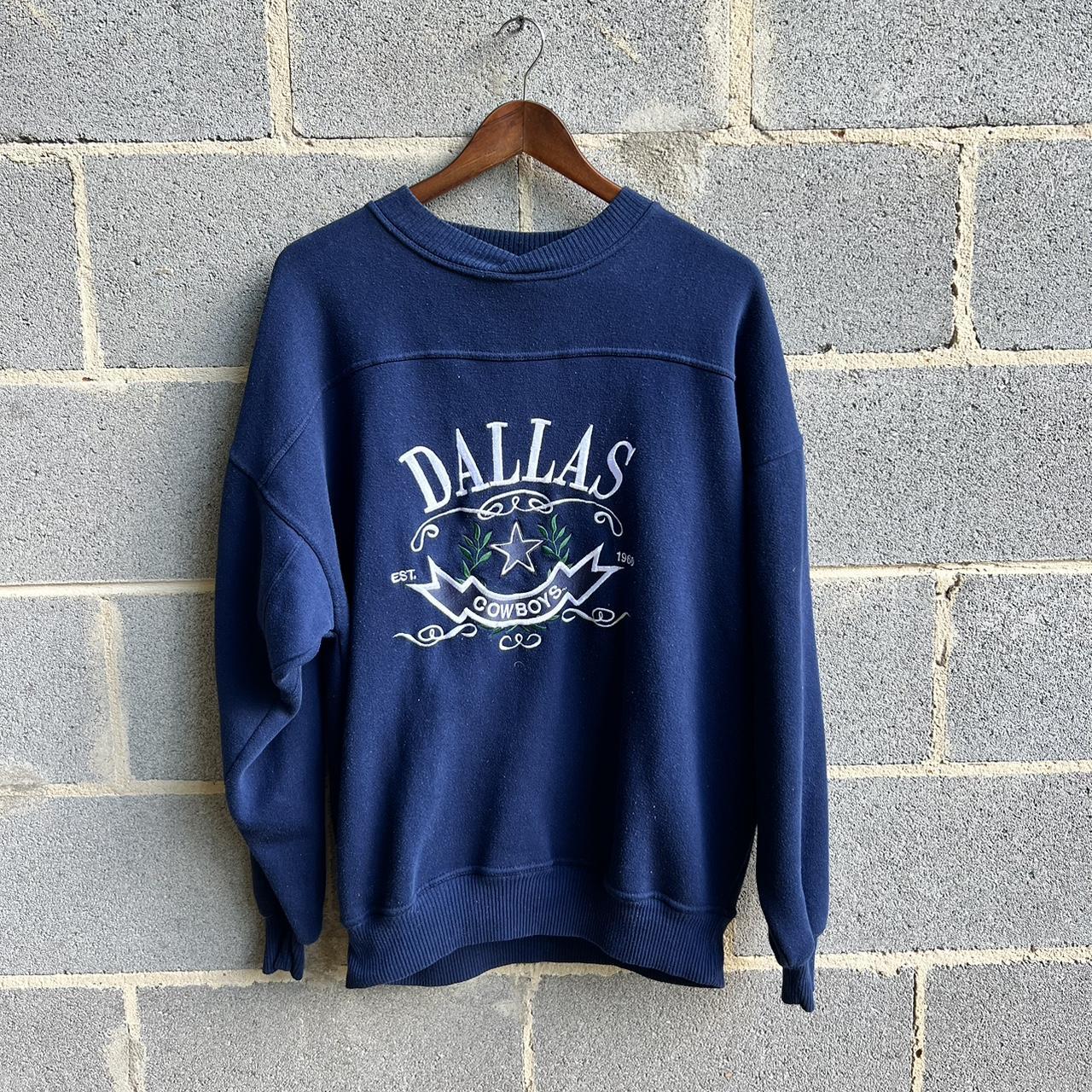 Shirts, Vintage Dallas Cowboys Crew Neck Sweatshirt