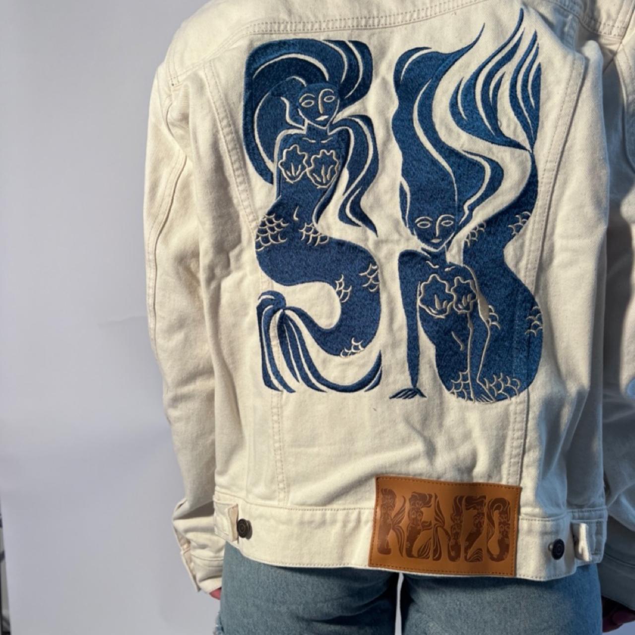 Gucci denim jacket on sale snake