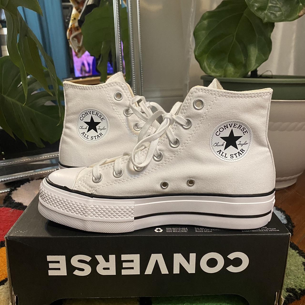 Chuck Taylor All Star Lift Platform Canvas... - Depop