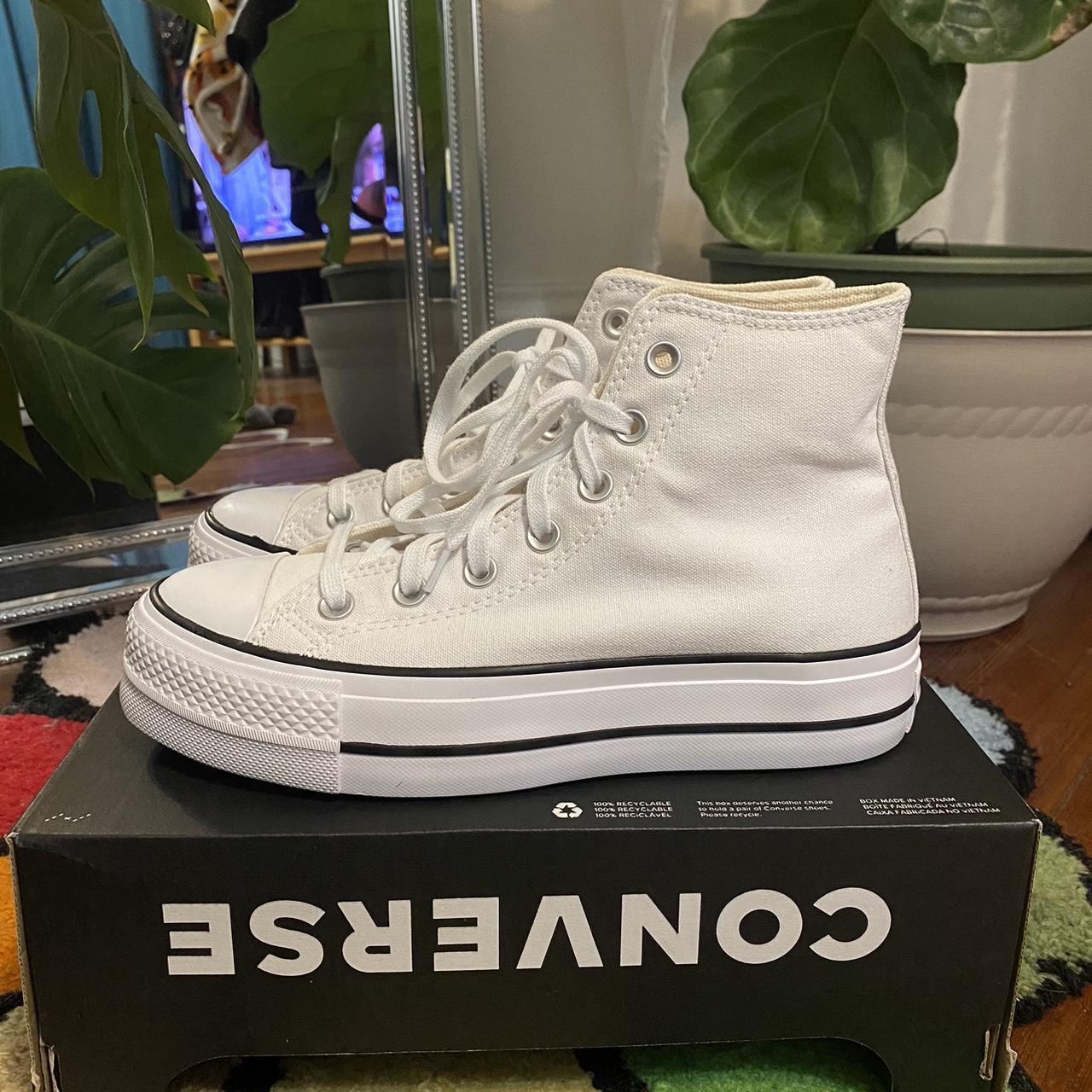 Chuck Taylor All Star Lift Platform Canvas... - Depop