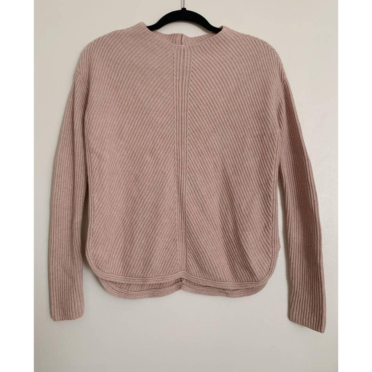 Item This Light Pink Aritzia Chalmers Sweater from Depop