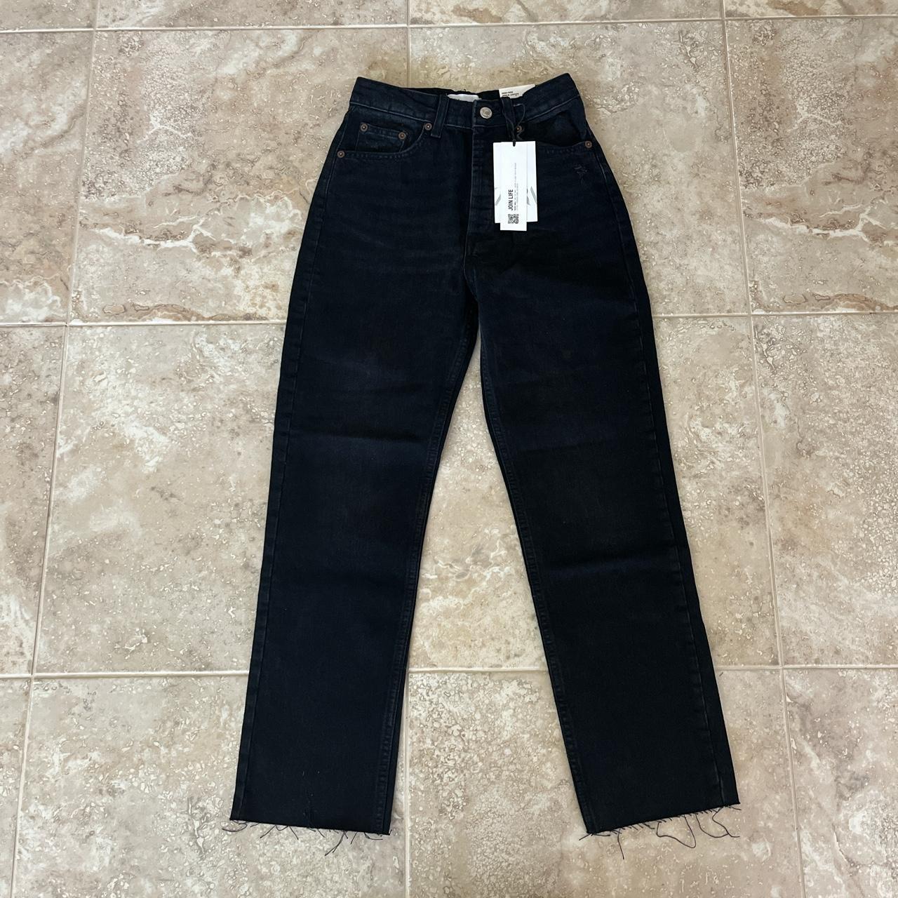 LUCKY BRAND Raw Hem Mid Rise Slim Straight - Depop