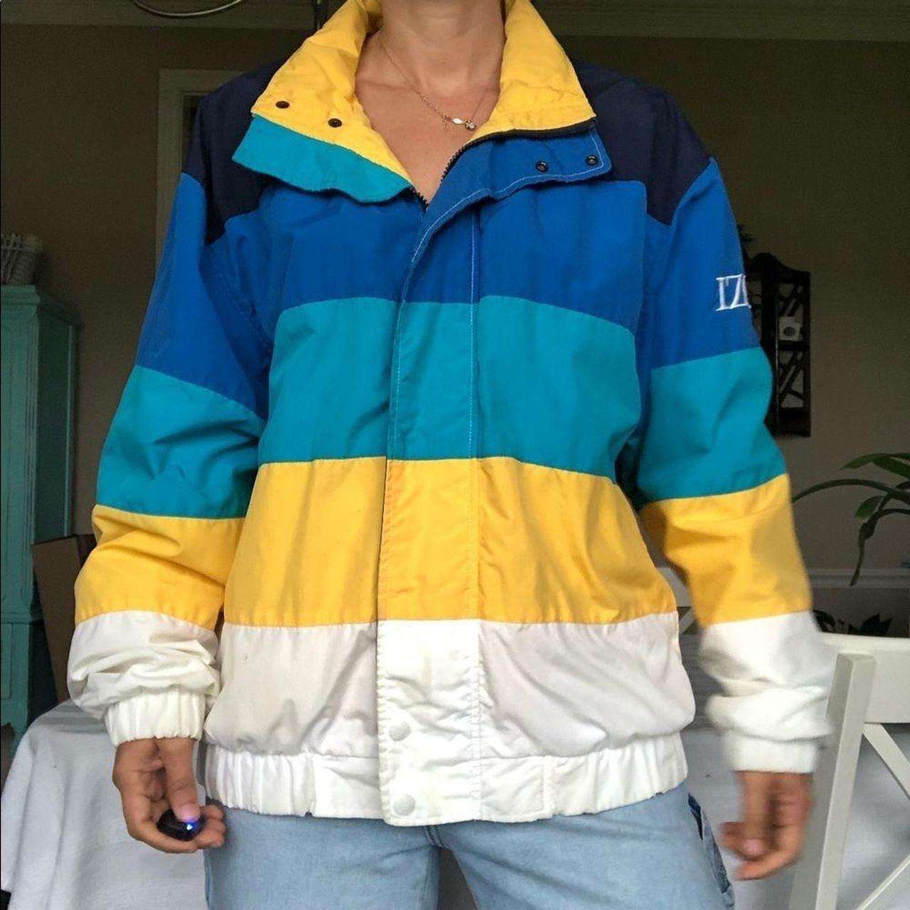 Izod 2024 windbreaker jacket