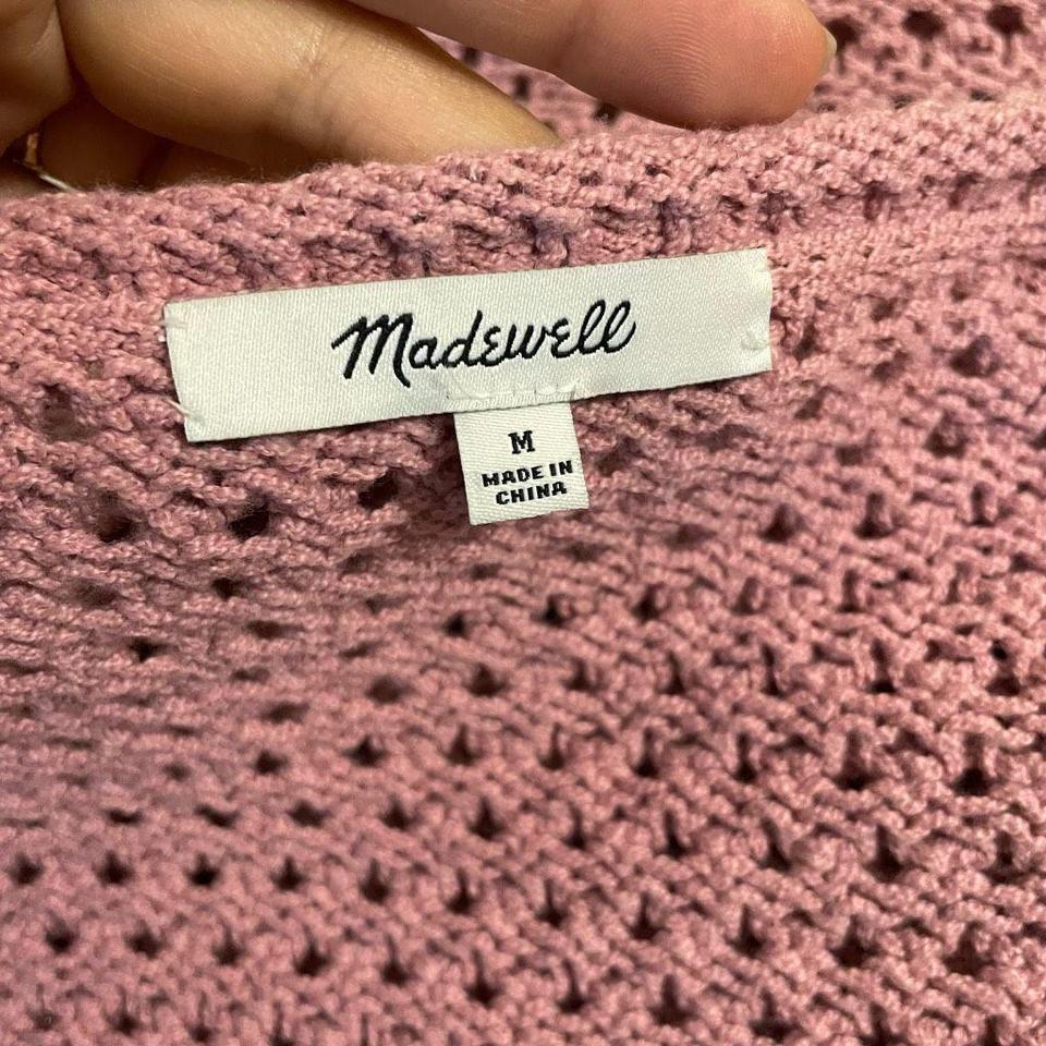 Madewell on sale pink sweater