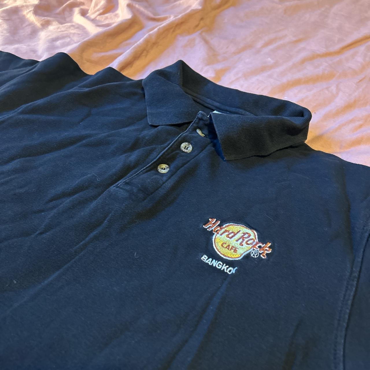 Hard Rock Cafe Bangkok Polo shirt Size medium pit