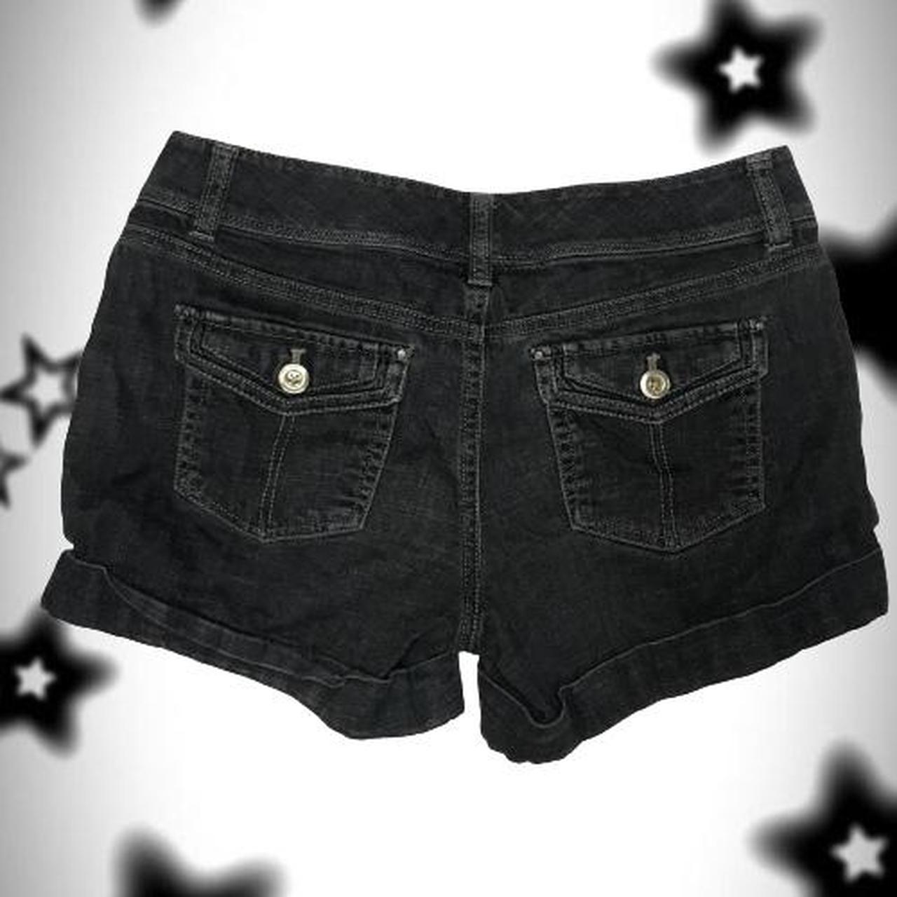 White house black store market jean shorts