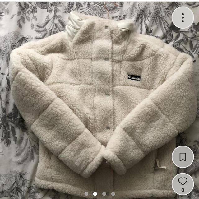 Columbia Teddy Bear jacket. columbia jacket. Depop