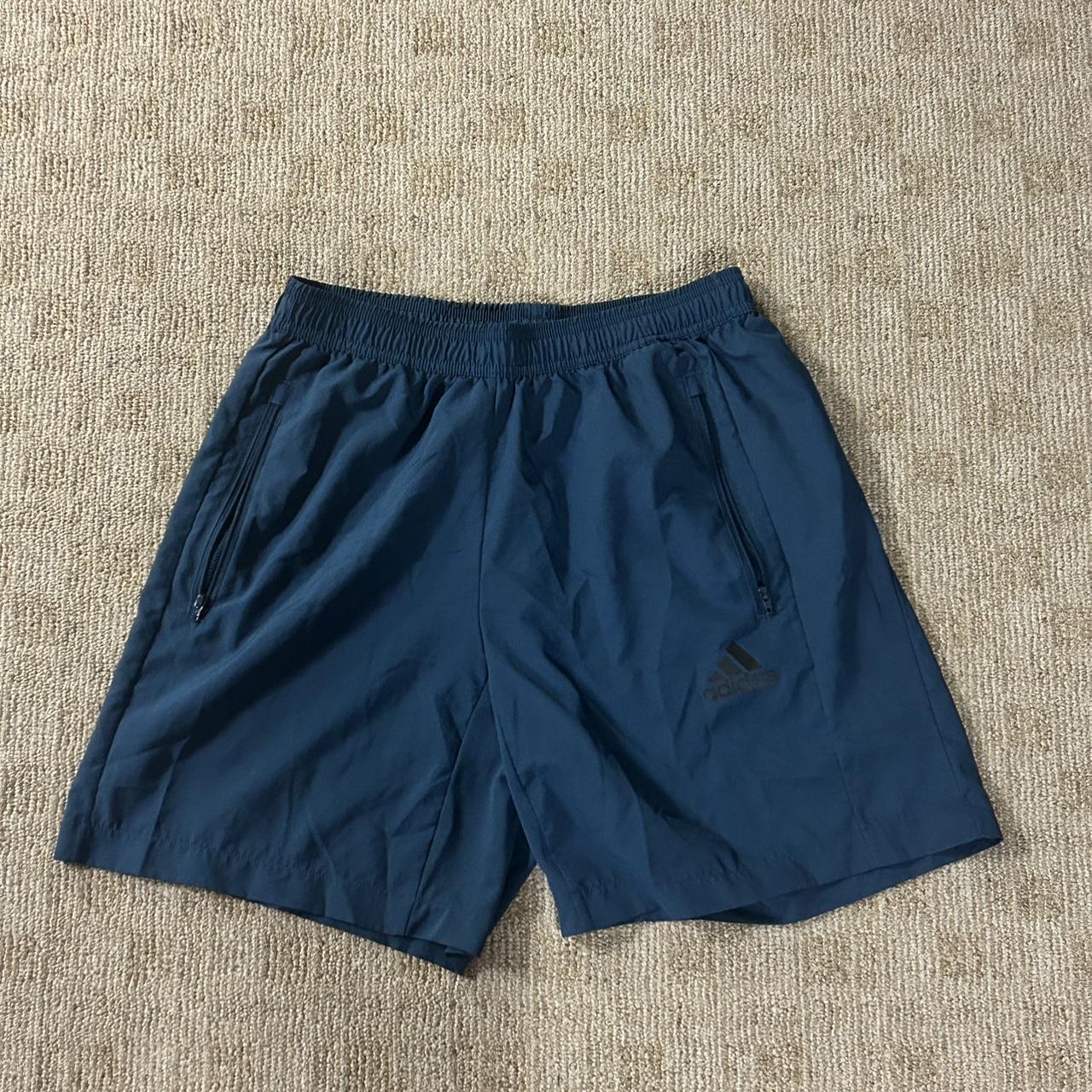 Adidas Men's Blue Shorts | Depop