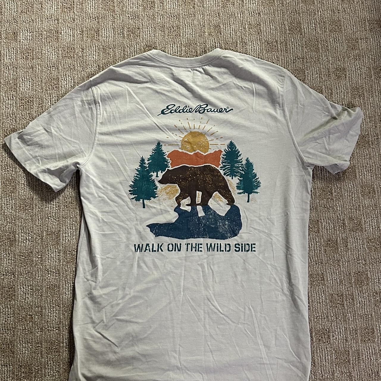 Eddie Bauer Men's multi Tshirt Depop