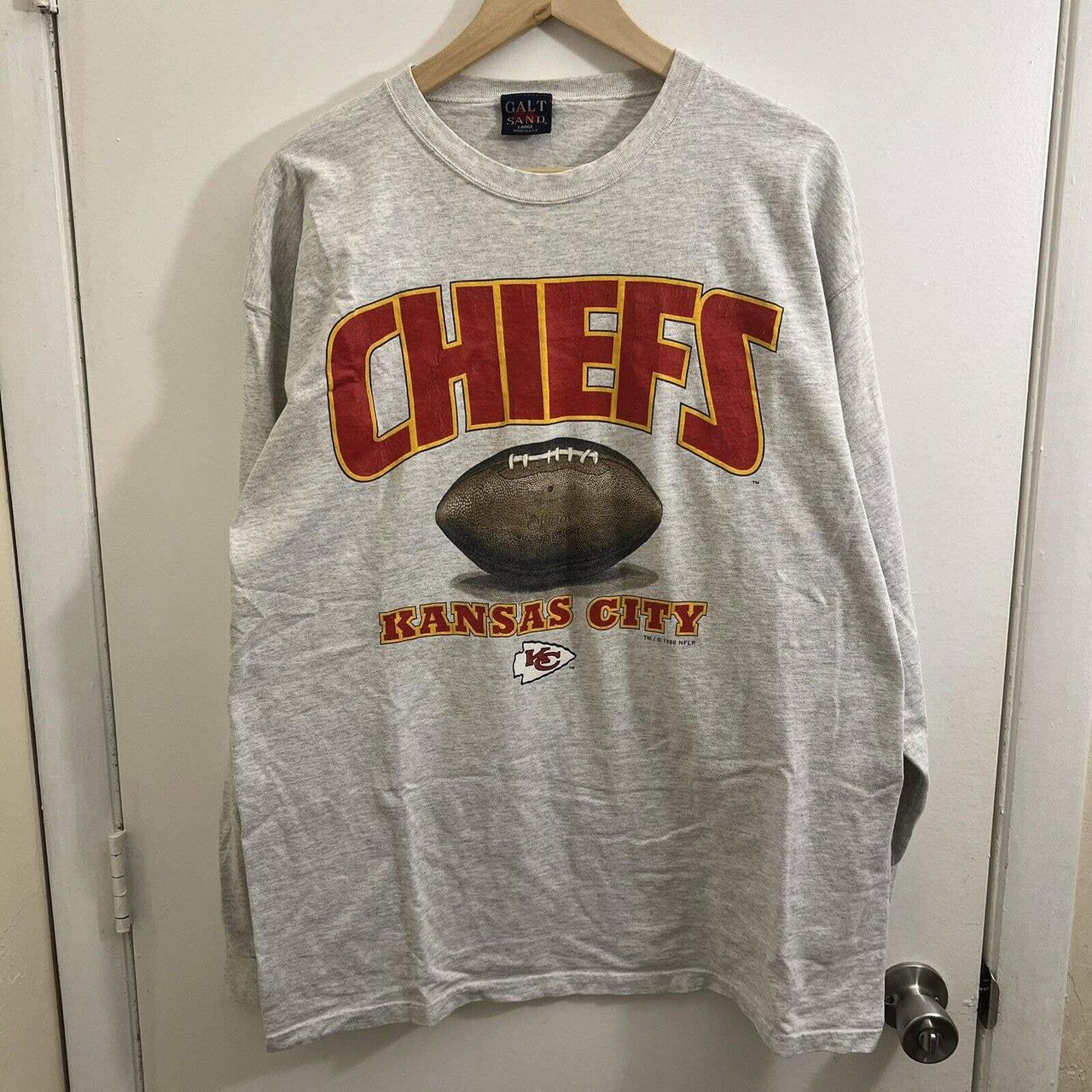 Kansas City Chiefs Long Sleeve Tshirt Men's Size - Depop