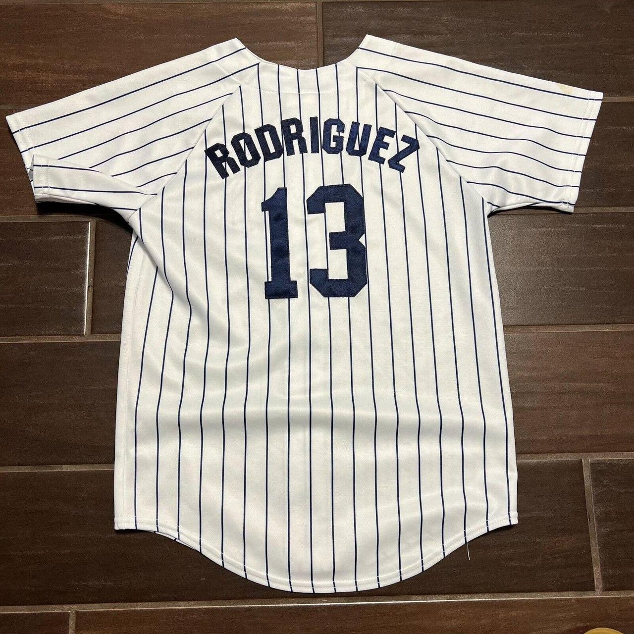 Vintage New York Yankees Rodriguez majestic mlb made - Depop