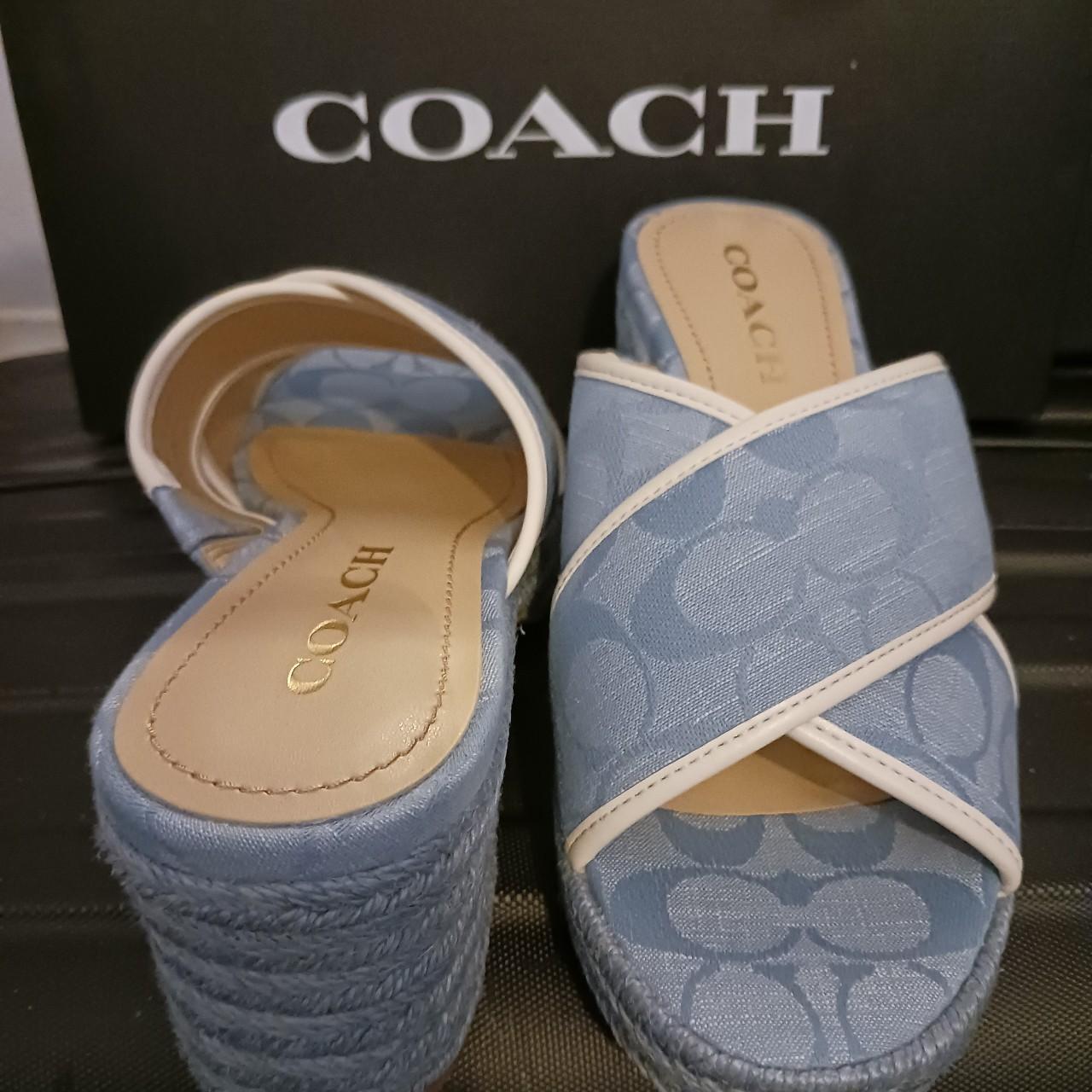 New store coach sandals