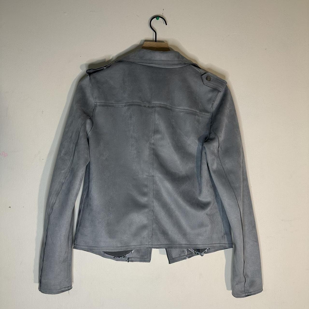 Philosophy Suede Jacket Size Small Super soft and... - Depop