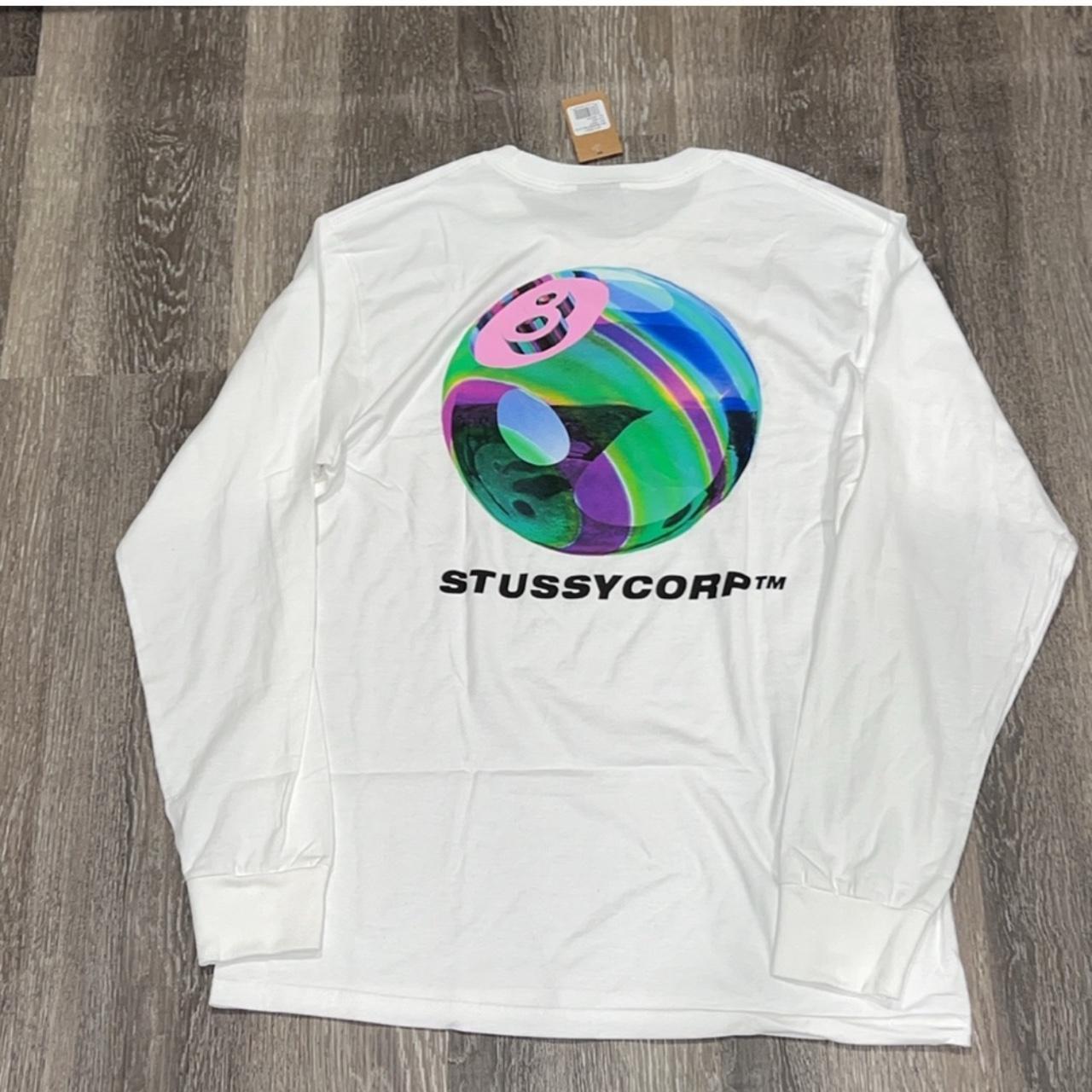 Stussy Iridescent 8 Ball L/S Tee - POIZON