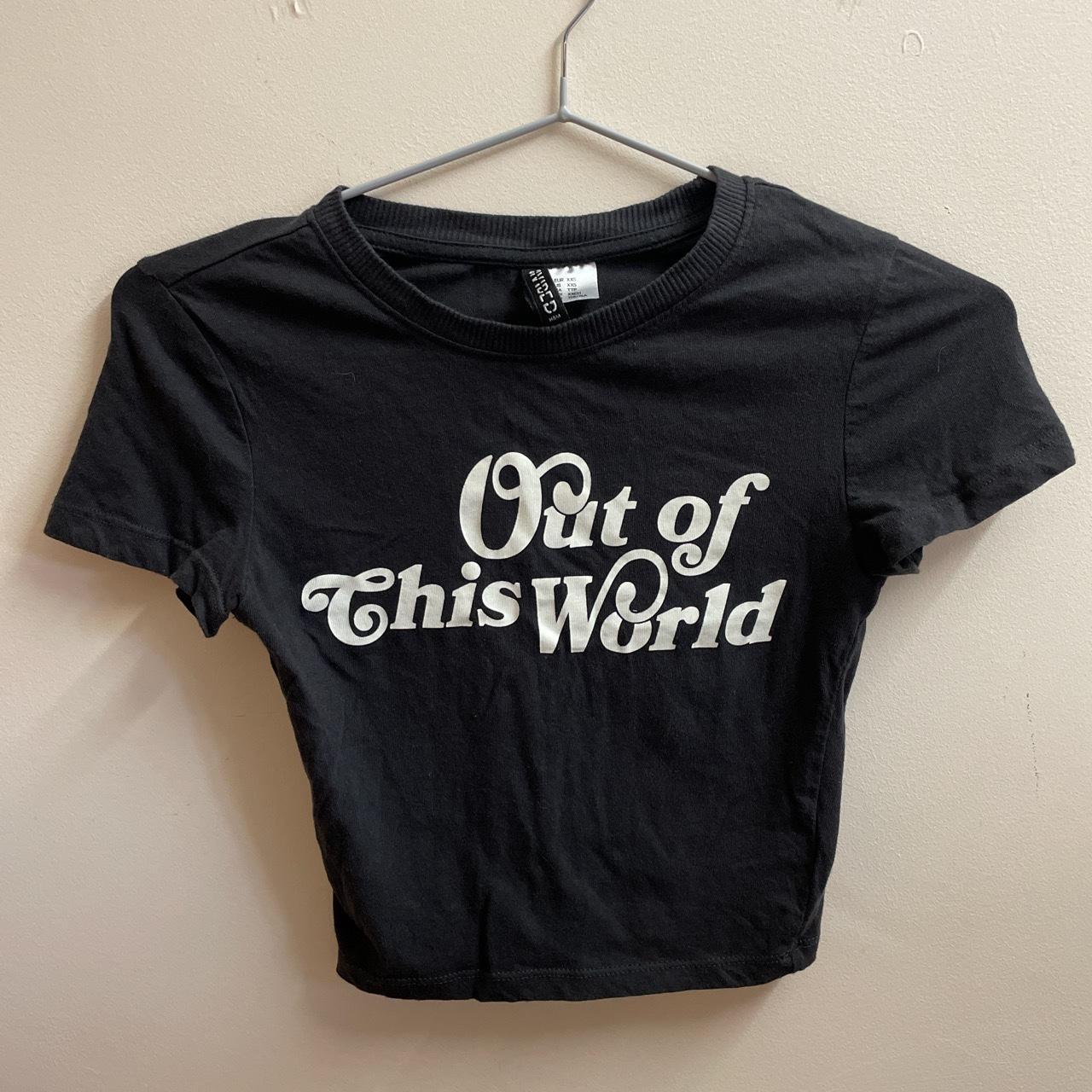 H&M graphic slogan tshirt size xxs (uk 4/6) perfect... Depop