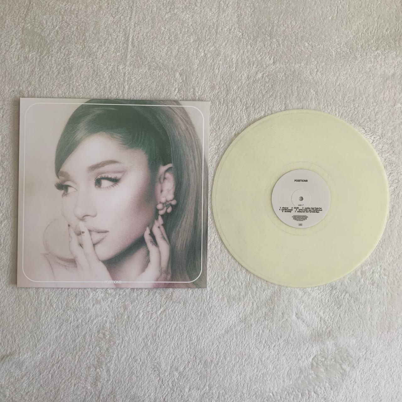 Ariana Grande Positions Glow In The Dark Vinyl Like... - Depop