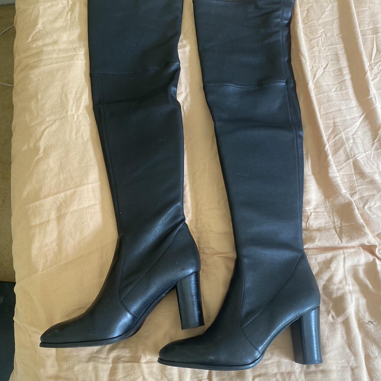 Wittner Leather Upper Knee High Boot Absolutely... - Depop