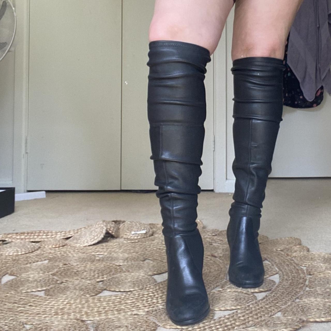 Wittner Leather Upper Knee High Boot Absolutely... - Depop