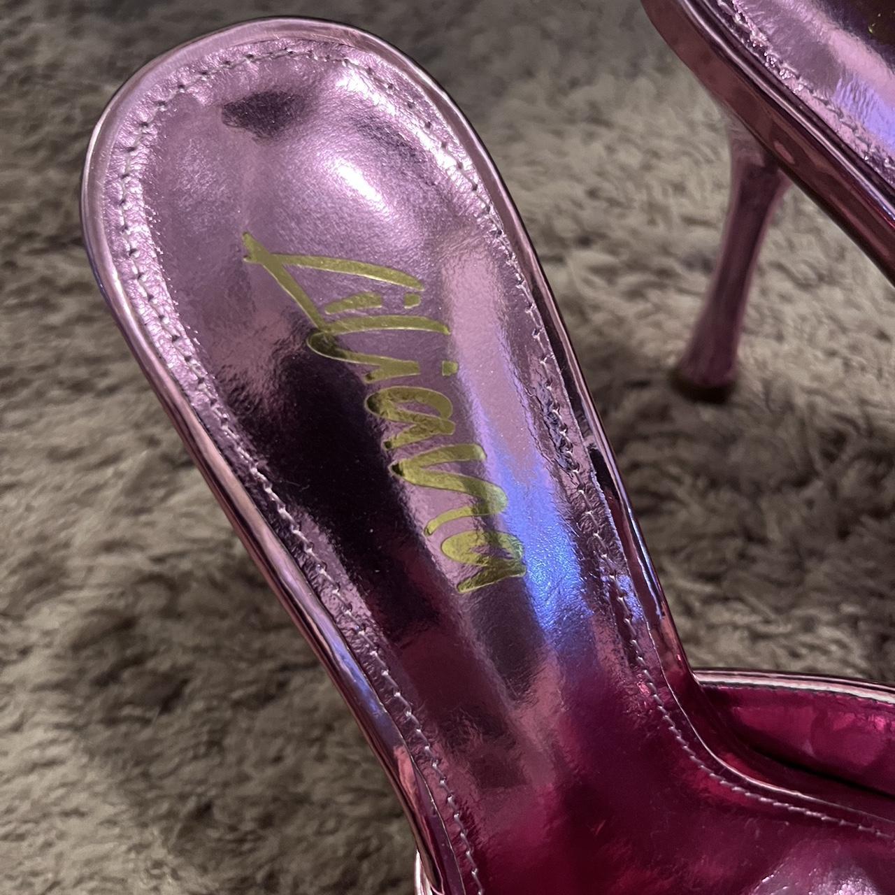 Women's Pink Mules (2)