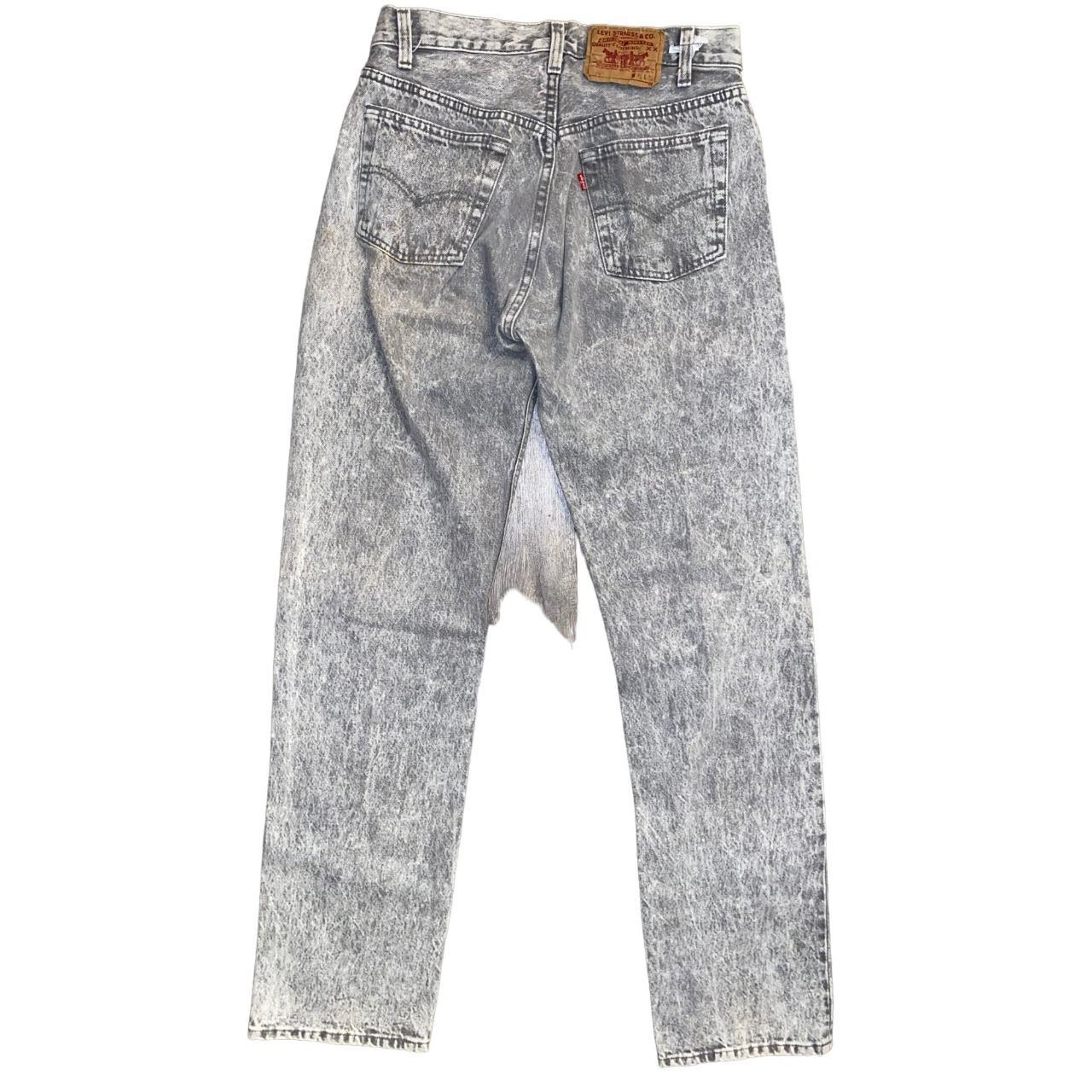 Levi 501 hotsell acid wash jeans