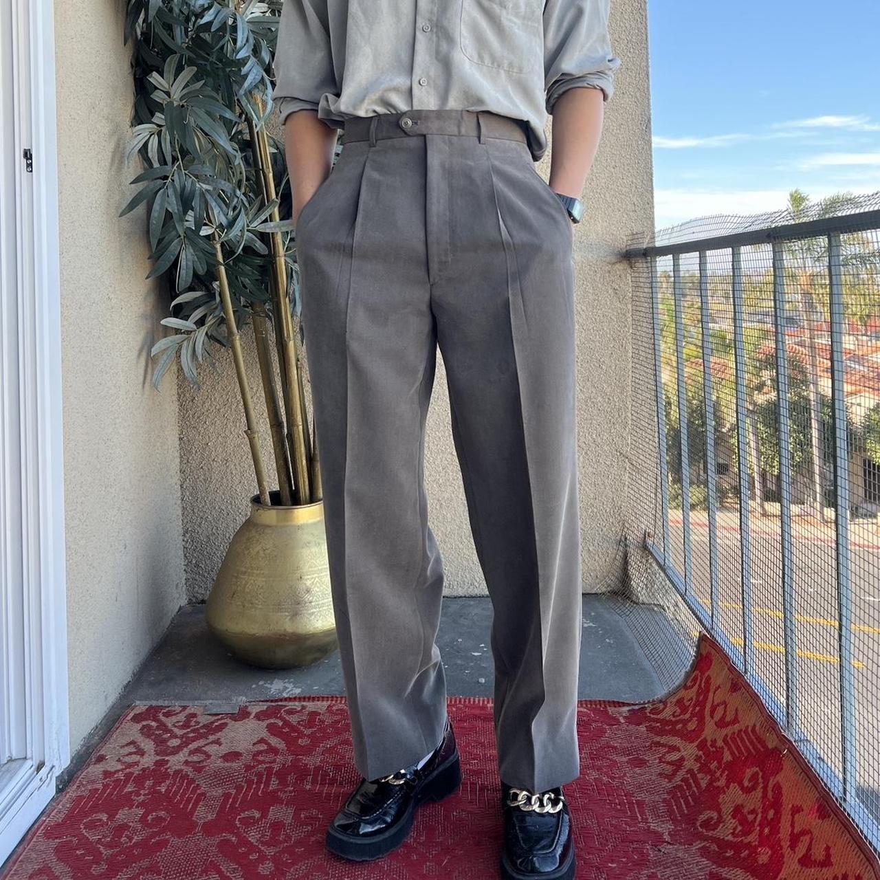 Bugatchi Men's Grey Trousers