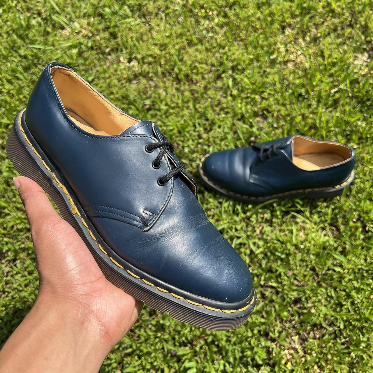 Vintage Dr. Martens 1461 Navy Made In