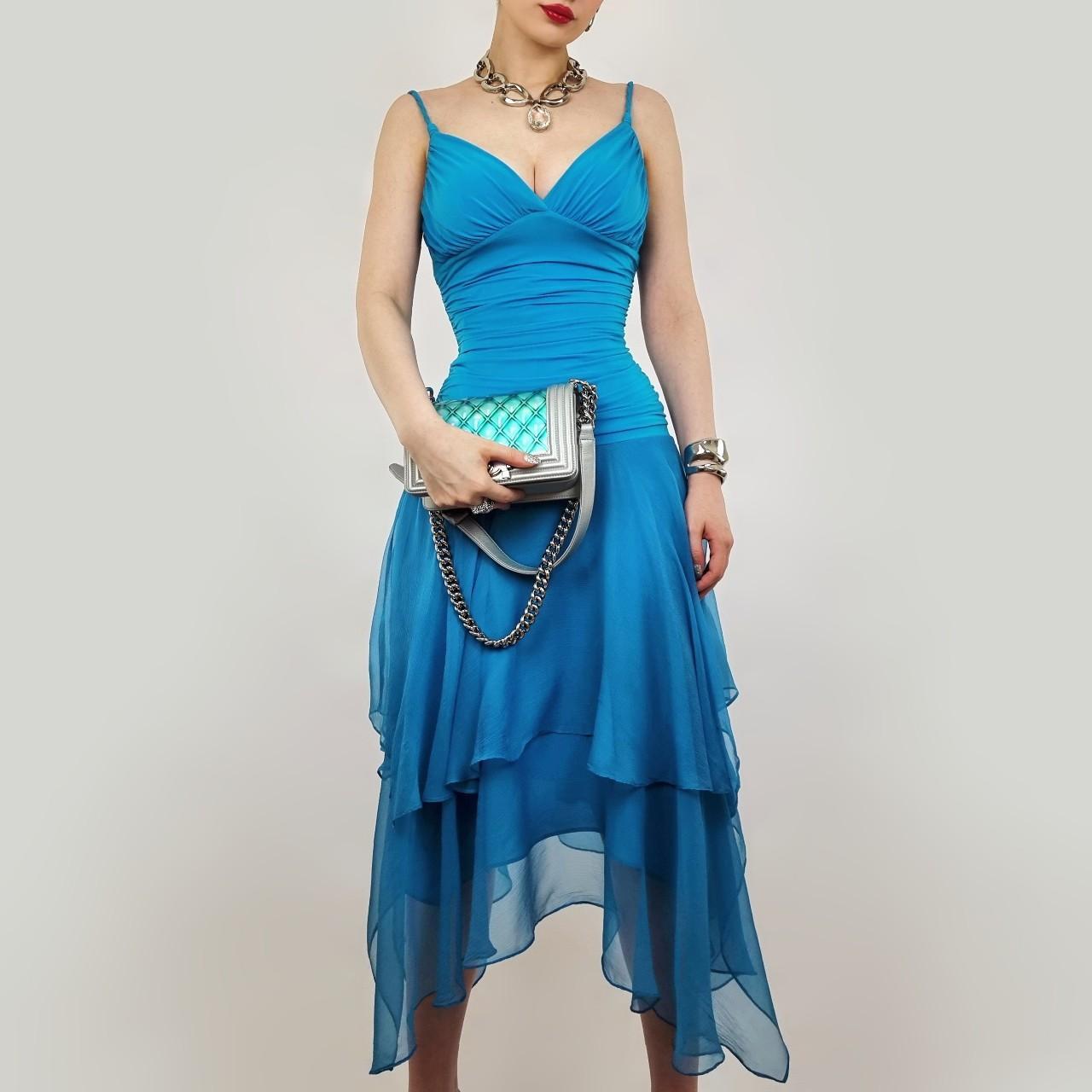 Debenhams 2024 turquoise dress