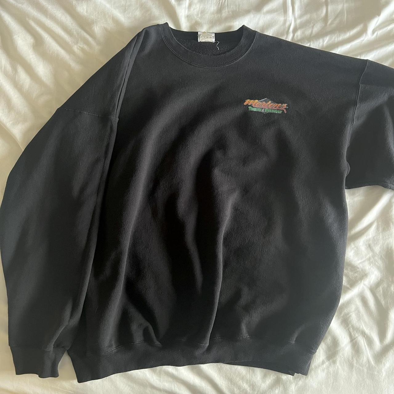 2XL black crewneck. SUPER cozy and roomy. - Depop