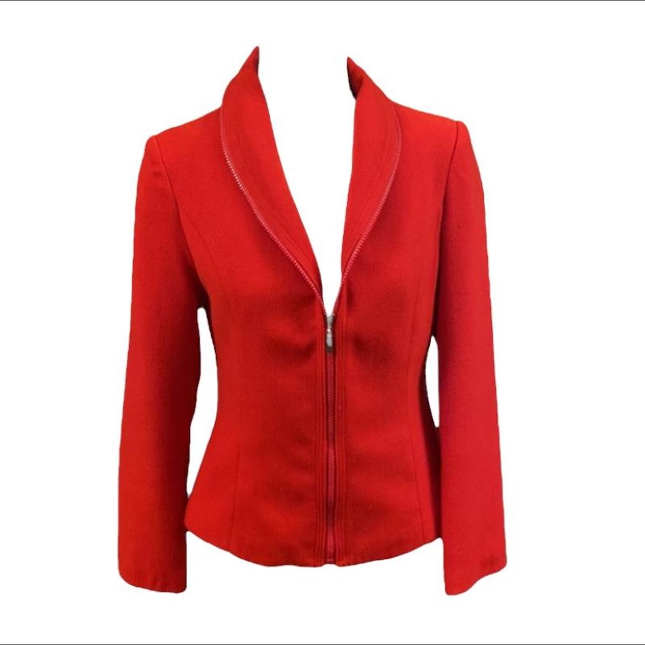 Fendi Women's Red Jacket | Depop