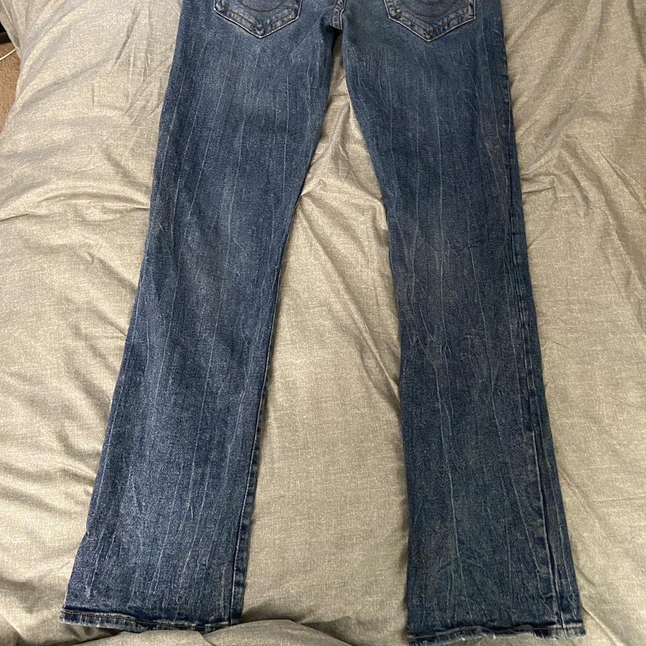 Ricky Straight True Religion jeans Size 32 Worn once - Depop