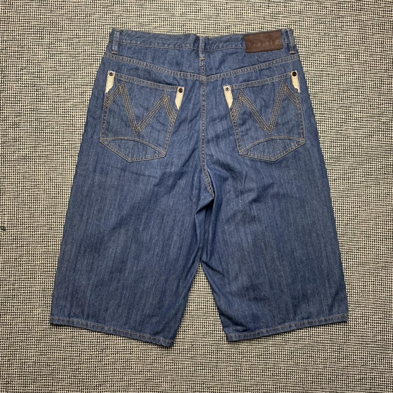 Dark wash sean john jorts W32 L27 ♥︎ ( ‿ ) Sean... - Depop